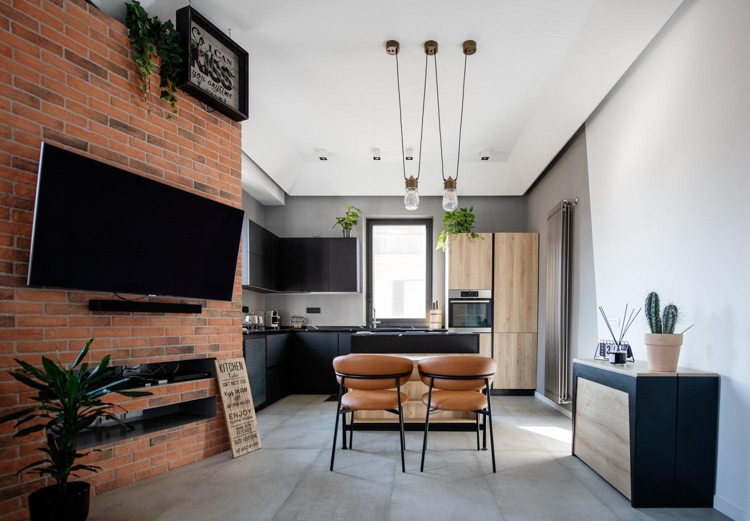 Krzesło OLEANDRO ciemnobeżowa ekoskóra z metalową podstawą Calligaris Eye on Design