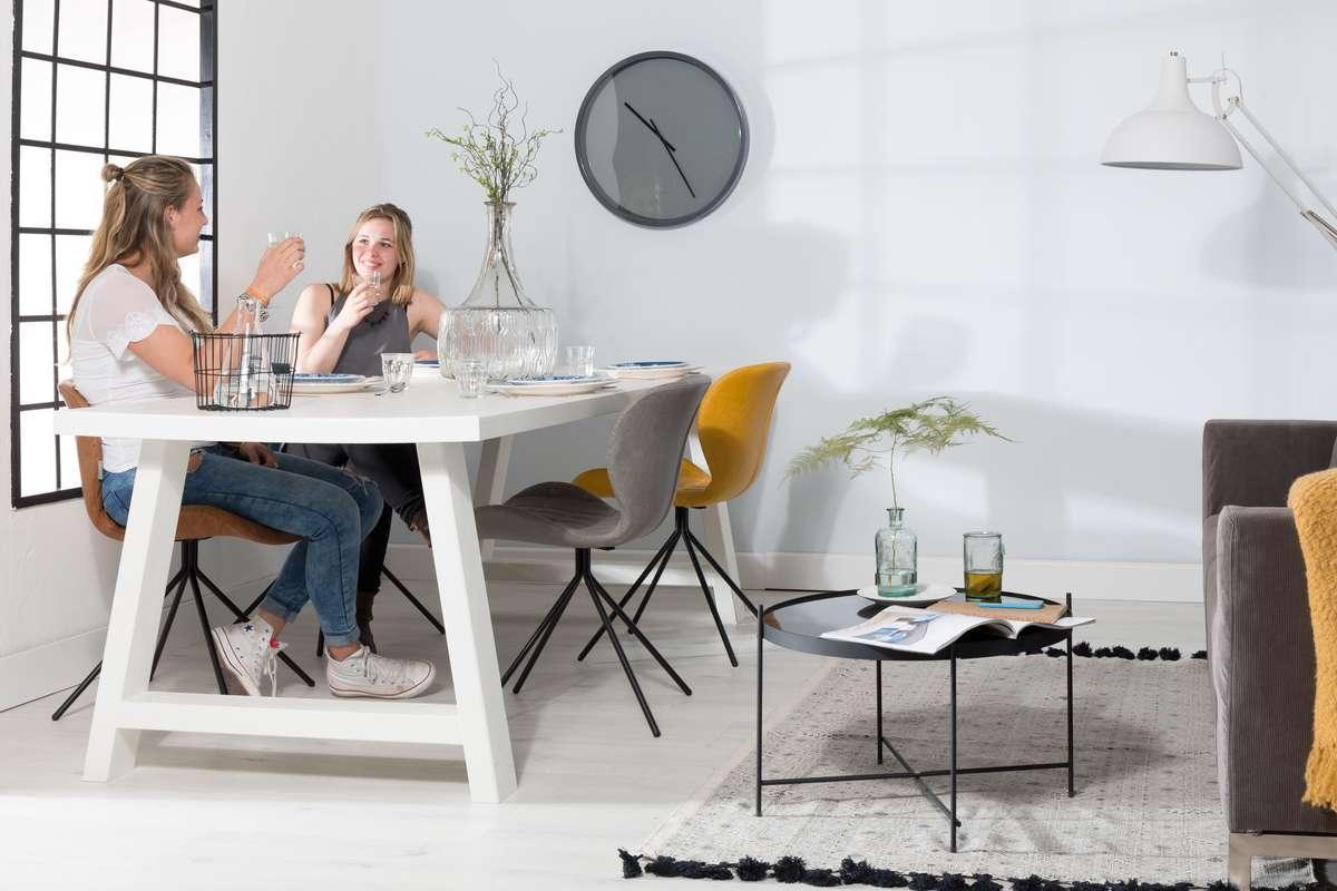 Krzesło OMG brązowa ekoskóra Zuiver Eye on Design