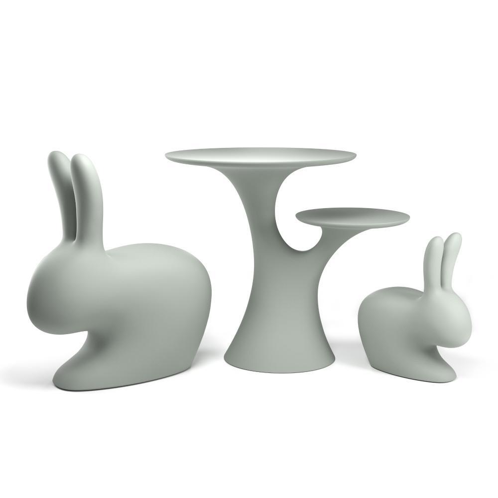 Krzesło RABBIT gołębi szary Qeeboo Eye on Design