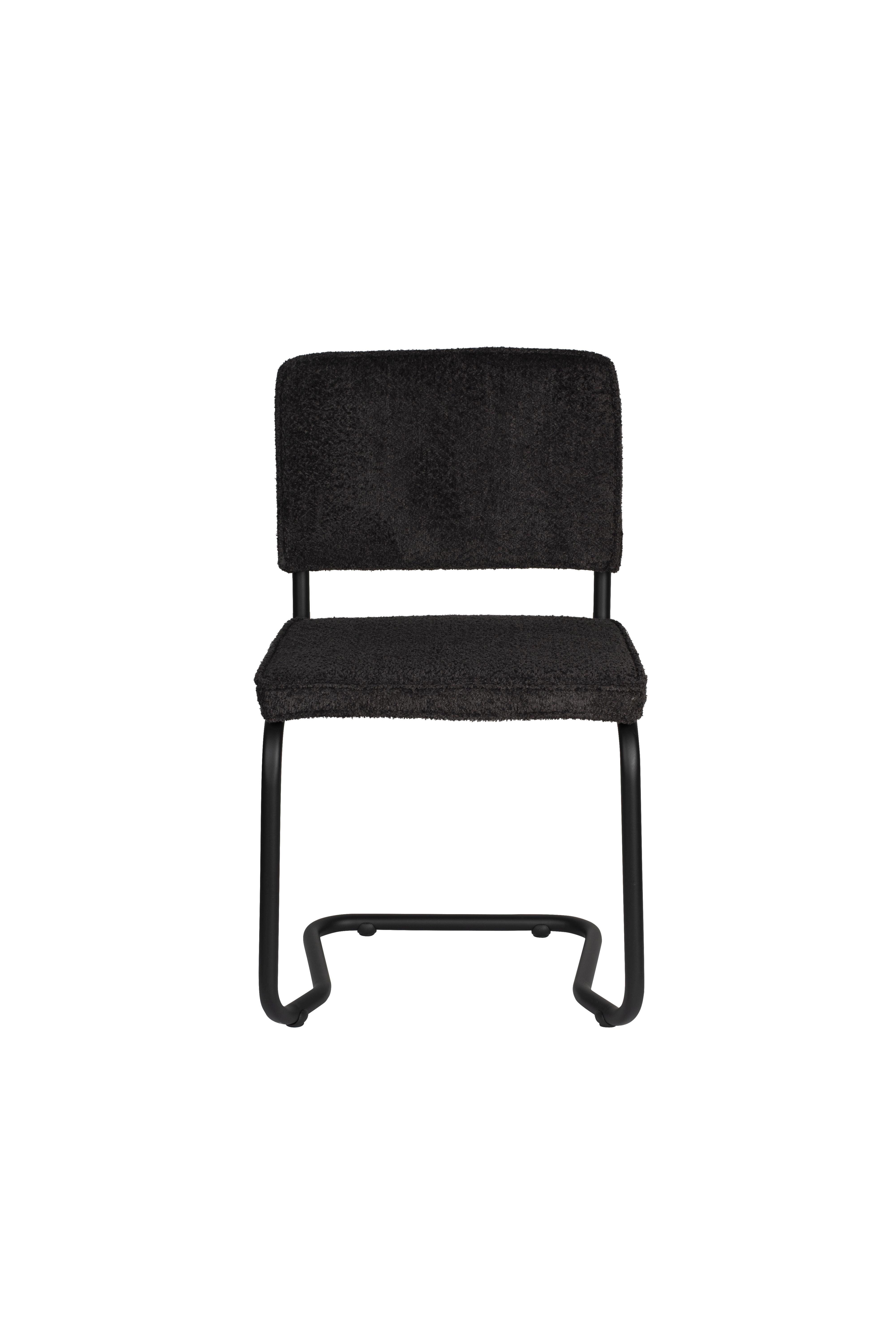 Ridge Kink Chair Soft Black Zuiver Eye on Design
