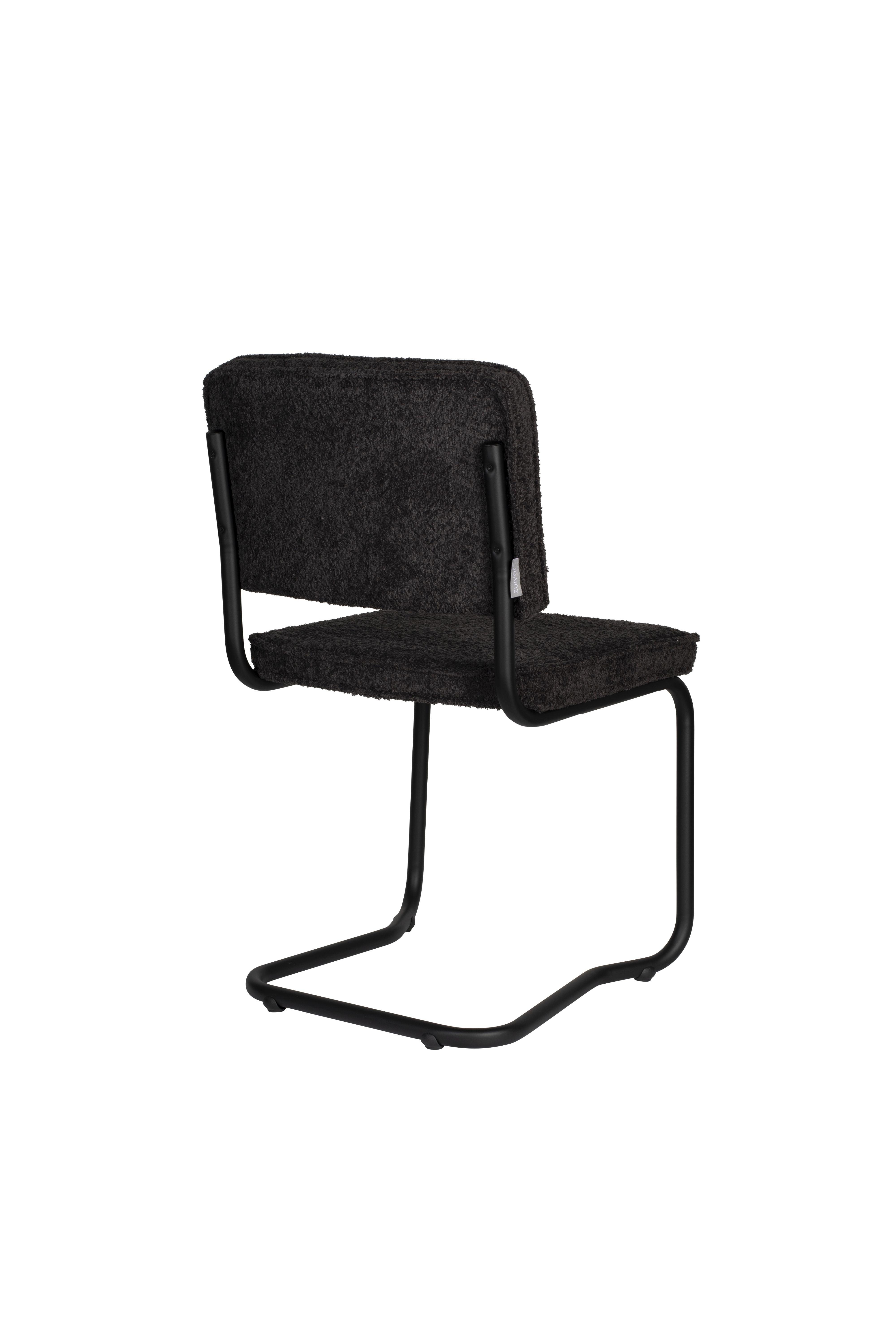 Ridge Kink Chair Soft Black Zuiver Eye on Design