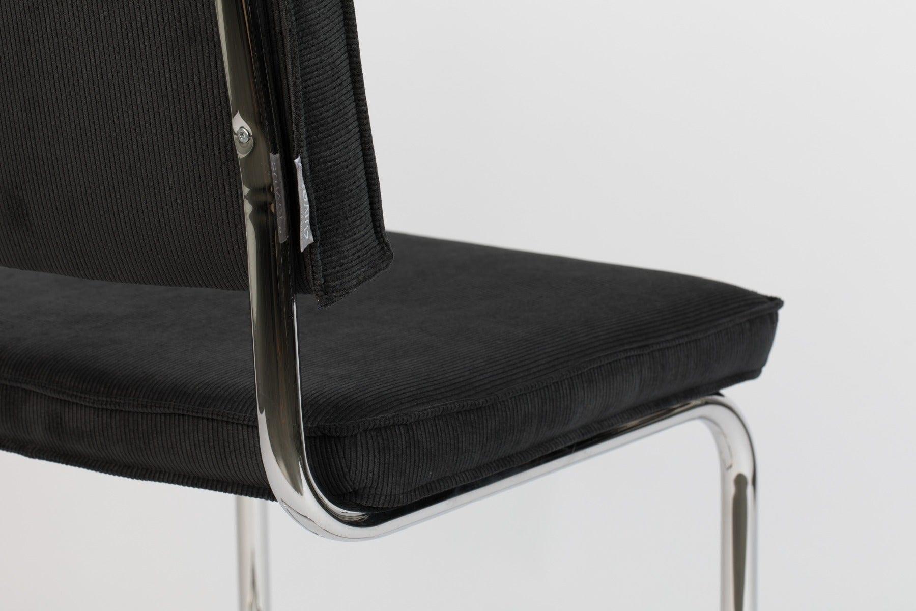 Krzesło RIDGE RIB czarny Zuiver Eye on Design