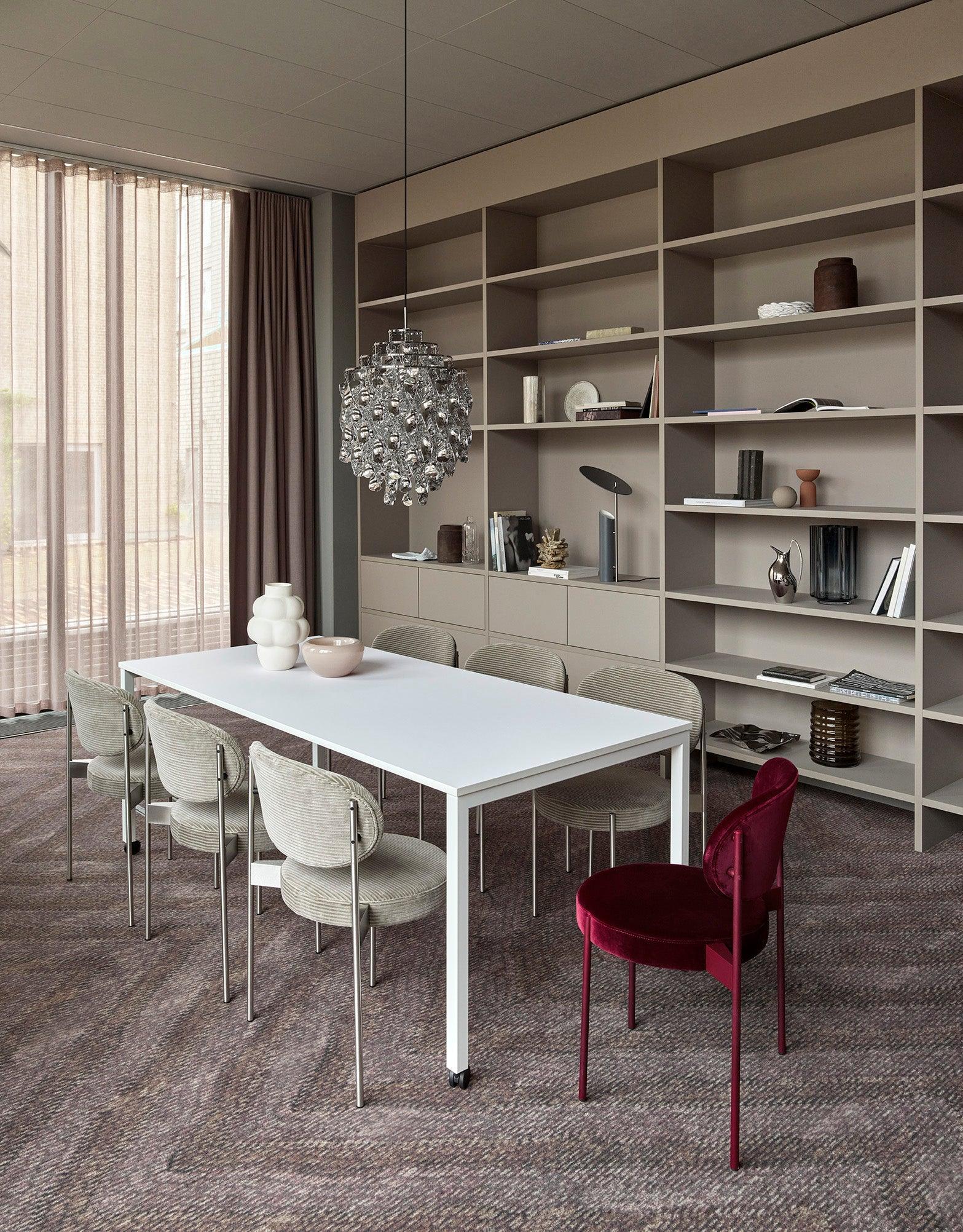 Krzesło SERIES 430 CHAIR BURGUNDY - kolor do wyboru Verpan Eye on Design