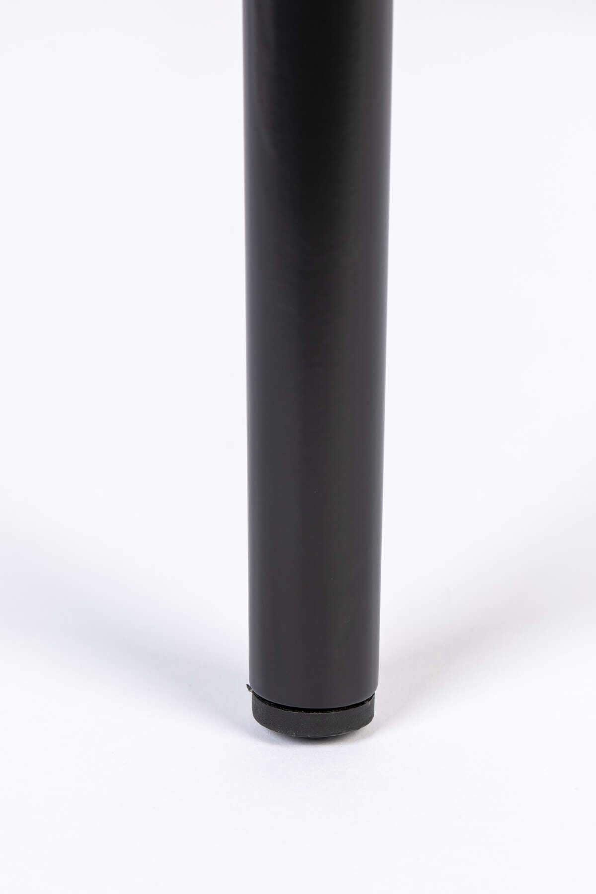 Krzesło SPIKE szary z rattanowym oparciem Zuiver Eye on Design