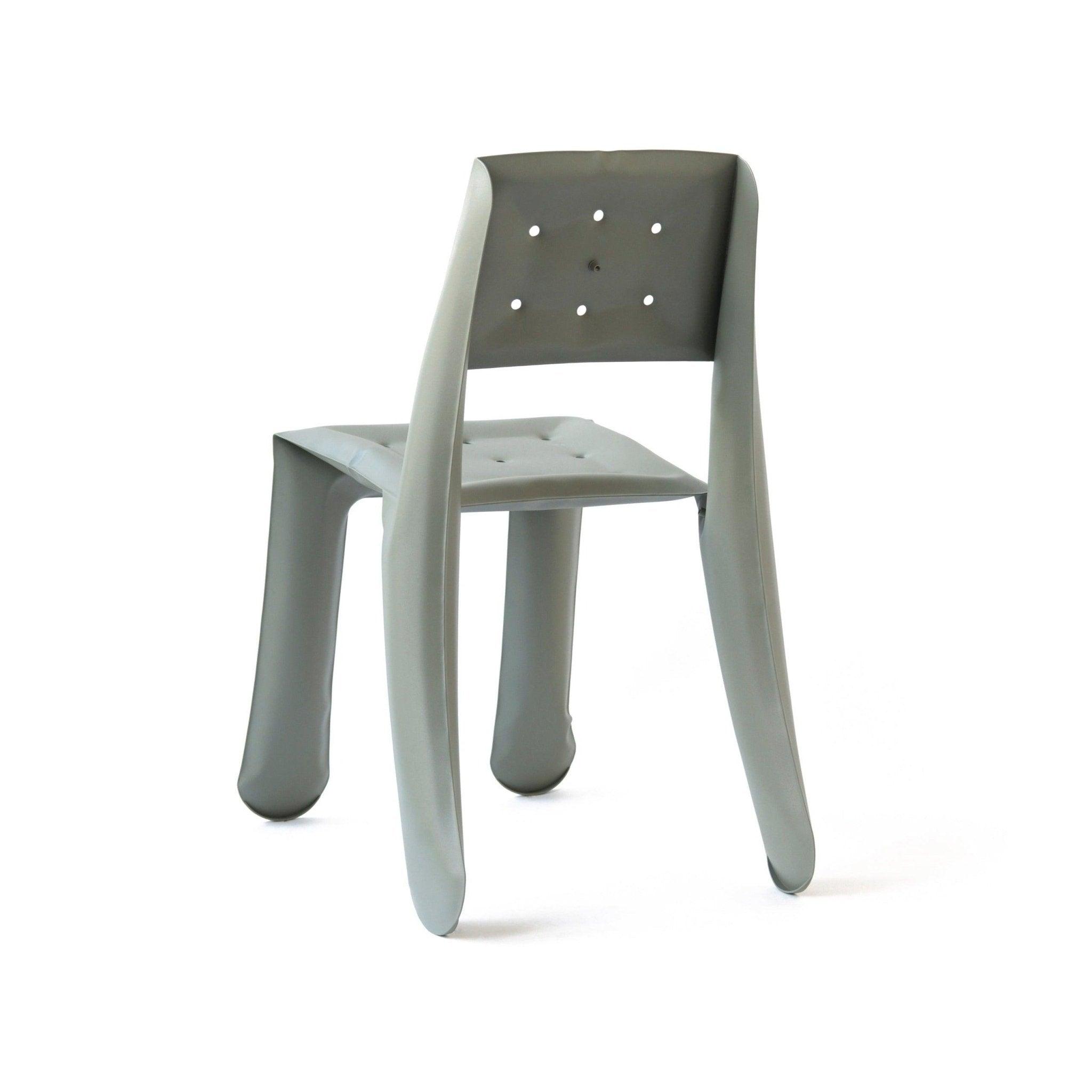 Krzesło stalowe CHIPPENSTEEL 0.5 szary mech mat Zieta Studio Eye on Design