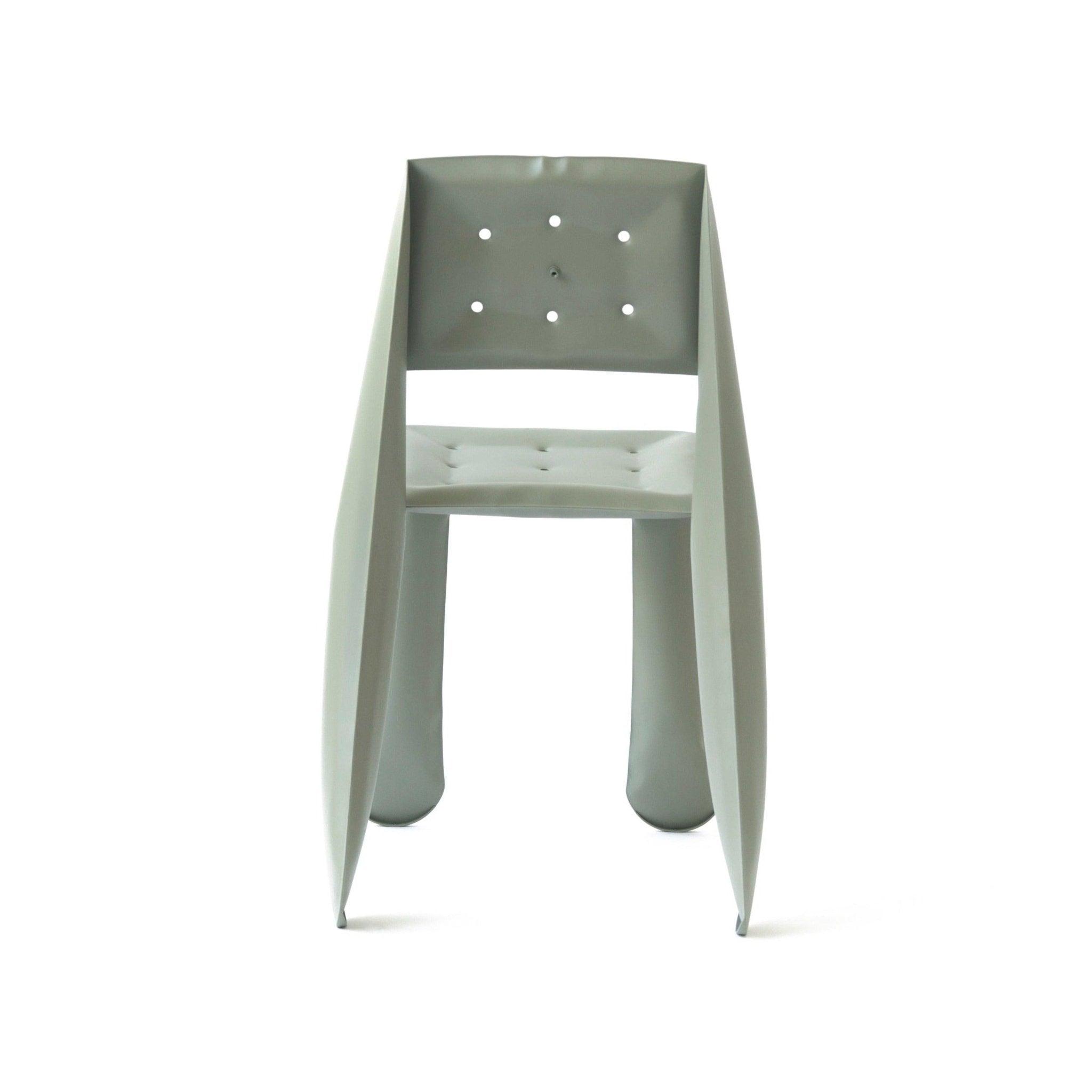 Krzesło stalowe CHIPPENSTEEL 0.5 szary mech mat Zieta Studio Eye on Design
