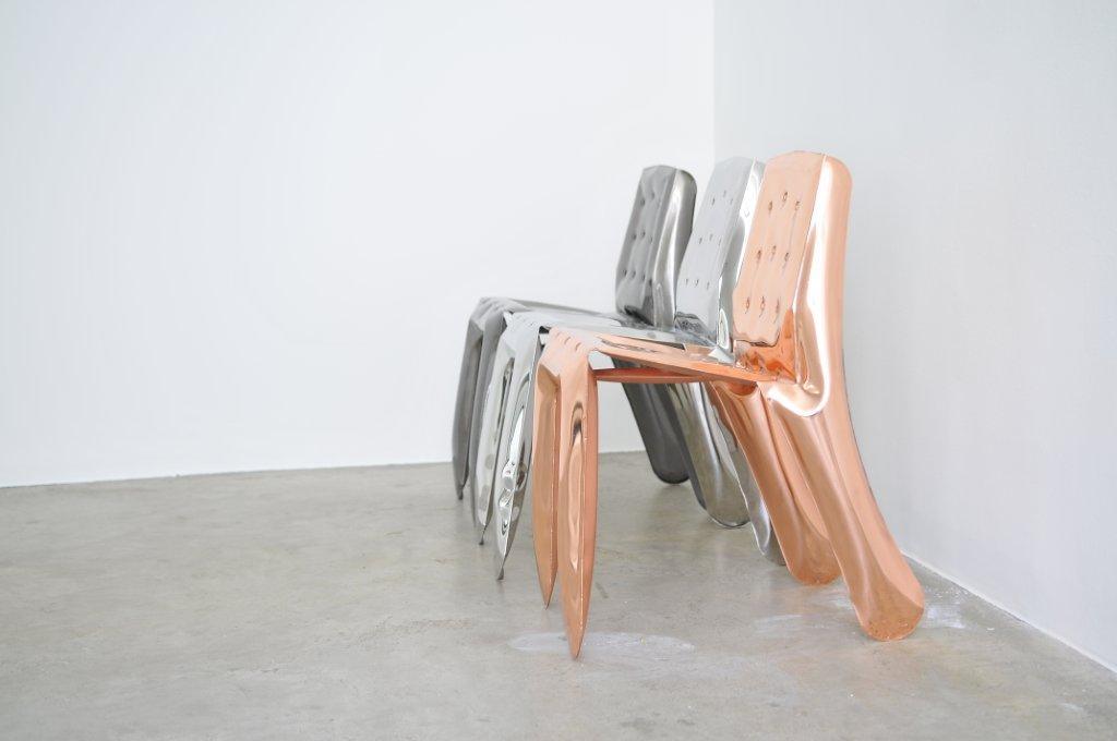 Krzesło stalowe CHIPPENSTEEL 1.0 inox Zieta Studio Eye on Design