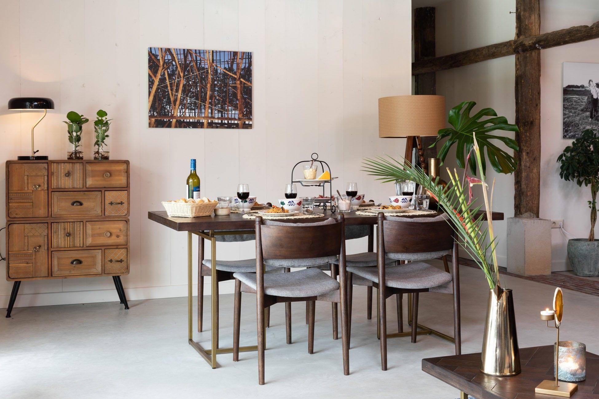 Krzesło TORRANCE beżowy Dutchbone Eye on Design