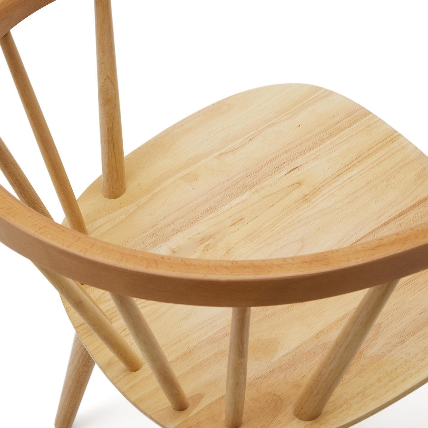 Krzesło TRISE lite drewno kauczukowe La Forma Eye on Design