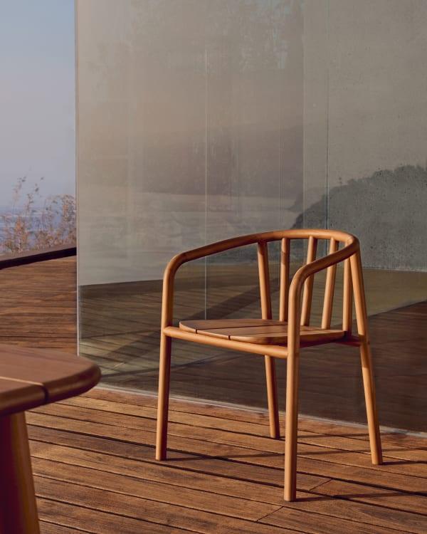 Krzesło TURQUETA drewno tekowe La Forma Eye on Design