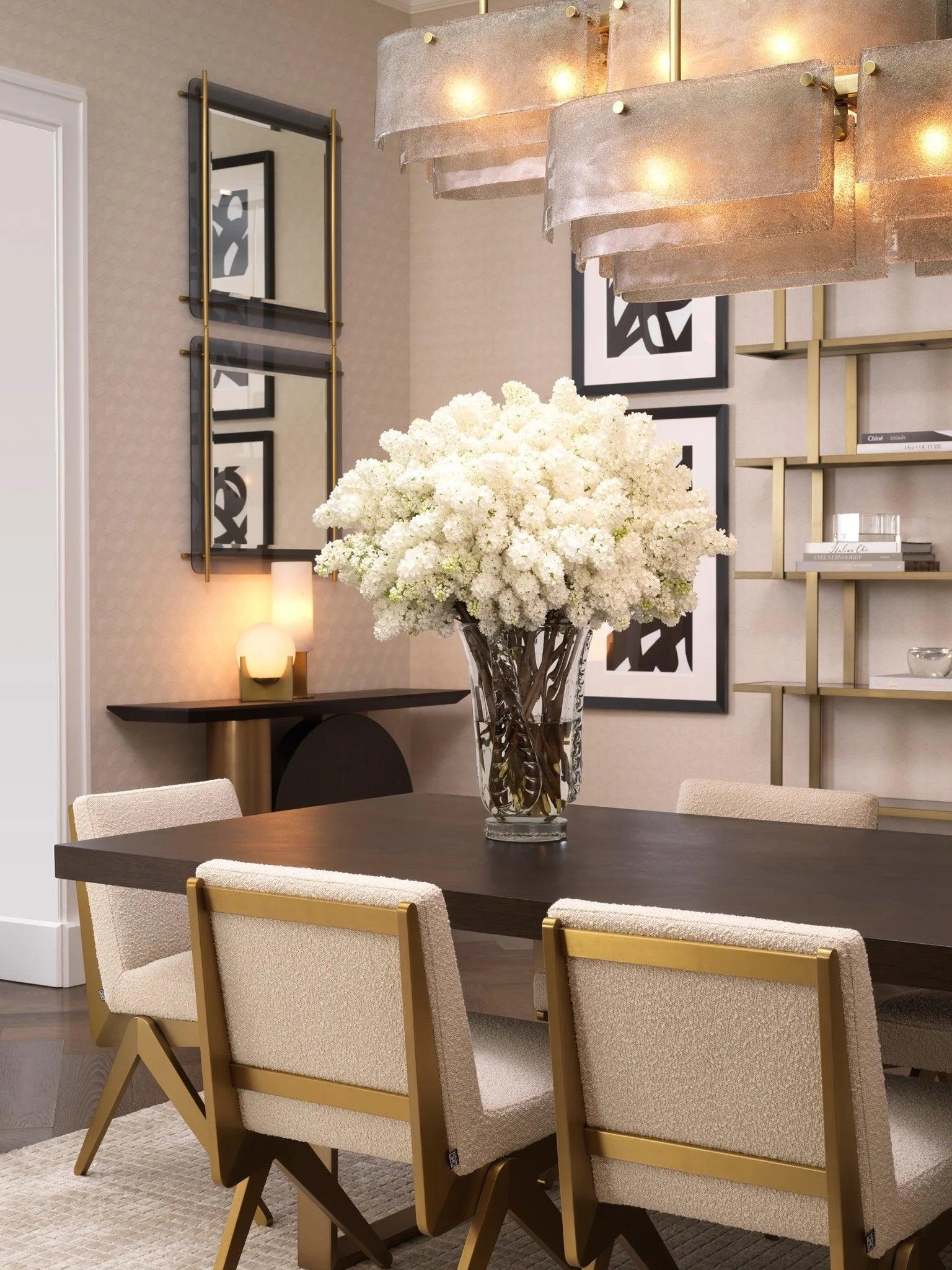 Krzesło w tkaninie boucle FICO kremowy Eichholtz Eye on Design