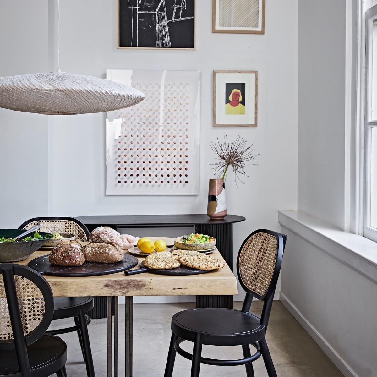 Krzesło WEBBING czarny HKliving Eye on Design