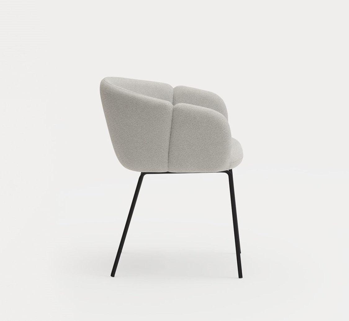 Krzesło z podłokietnikami ADD szary Teulat Eye on Design