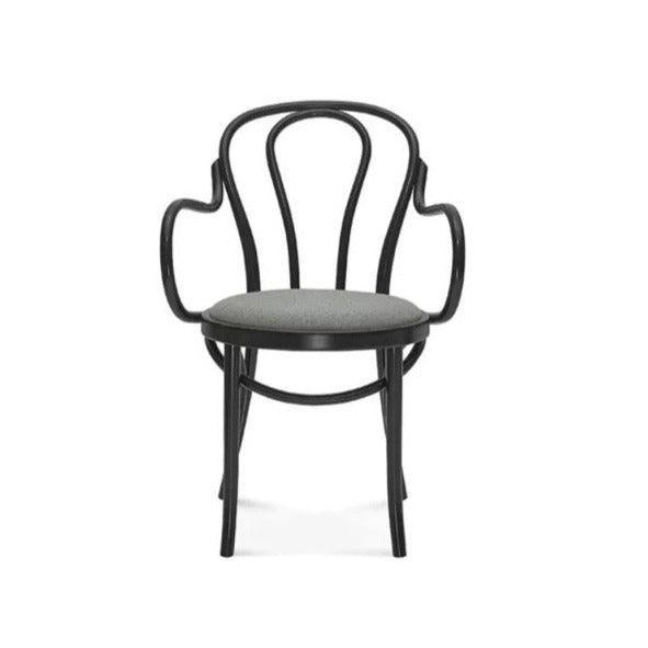 Krzesło z podłokietnikami B-18 drewno bukowe Fameg Eye on Design