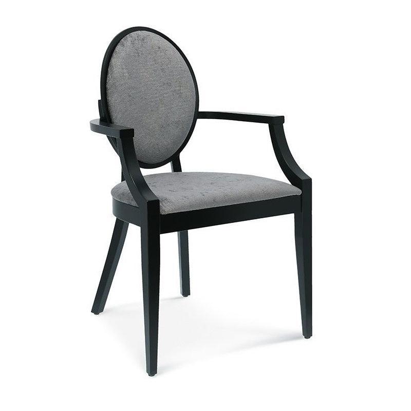 Krzesło z podłokietnikami DIANA B-0253 lite drewno bukowe Fameg Eye on Design