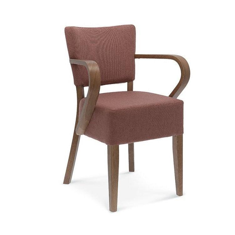 Krzesło z podłokietnikami TULIP.2 B-9608/1 lite drewno bukowe Fameg Eye on Design