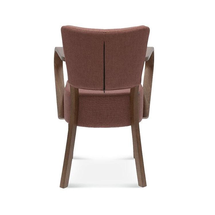 Krzesło z podłokietnikami TULIP.2 B-9608/1 lite drewno bukowe Fameg Eye on Design