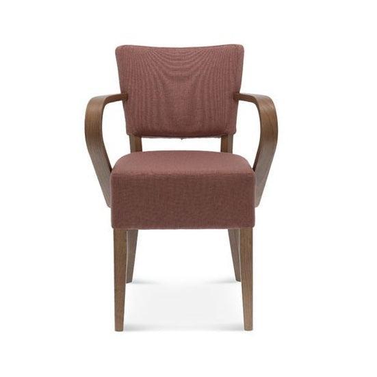 Krzesło z podłokietnikami TULIP.2 B-9608/1 lite drewno bukowe Fameg Eye on Design