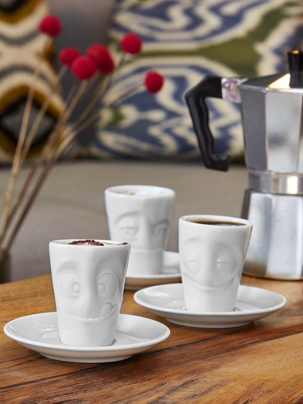 Kubeczek do espresso CHEERY biały, marka 58products