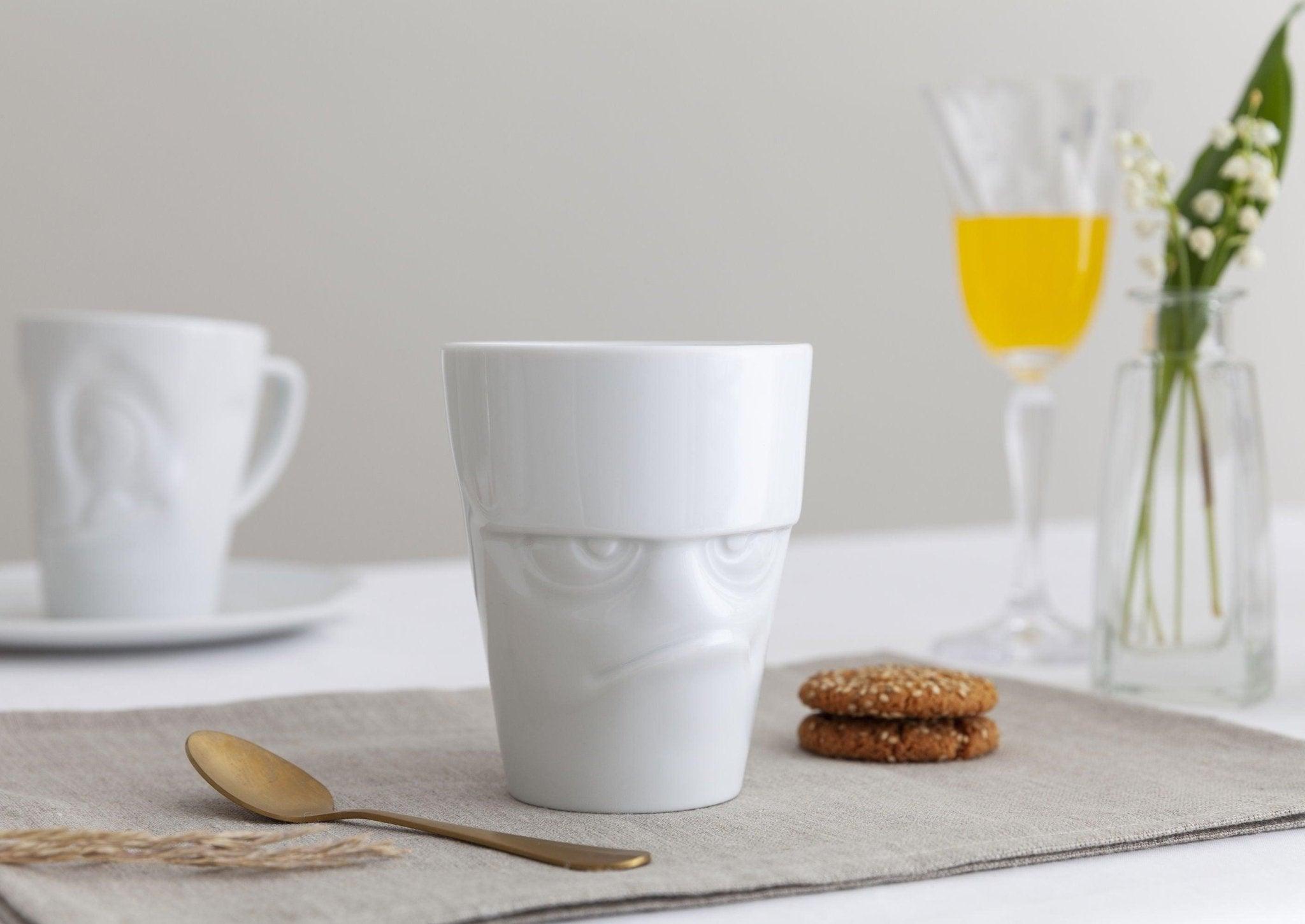 Kubek GRUMPY biały 58products Eye on Design