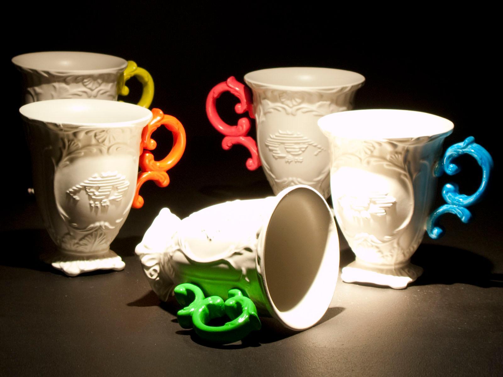 Kubek I-WARES I-MUG fuksja, marka Seletti