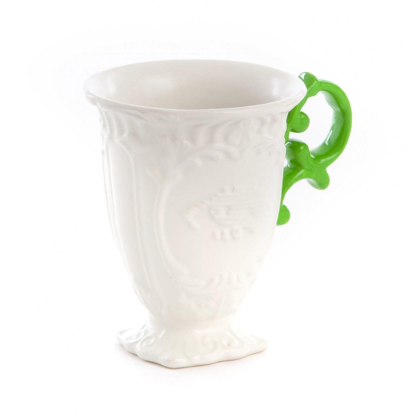 Kubek I-WARES I-MUG zielony Seletti Eye on Design