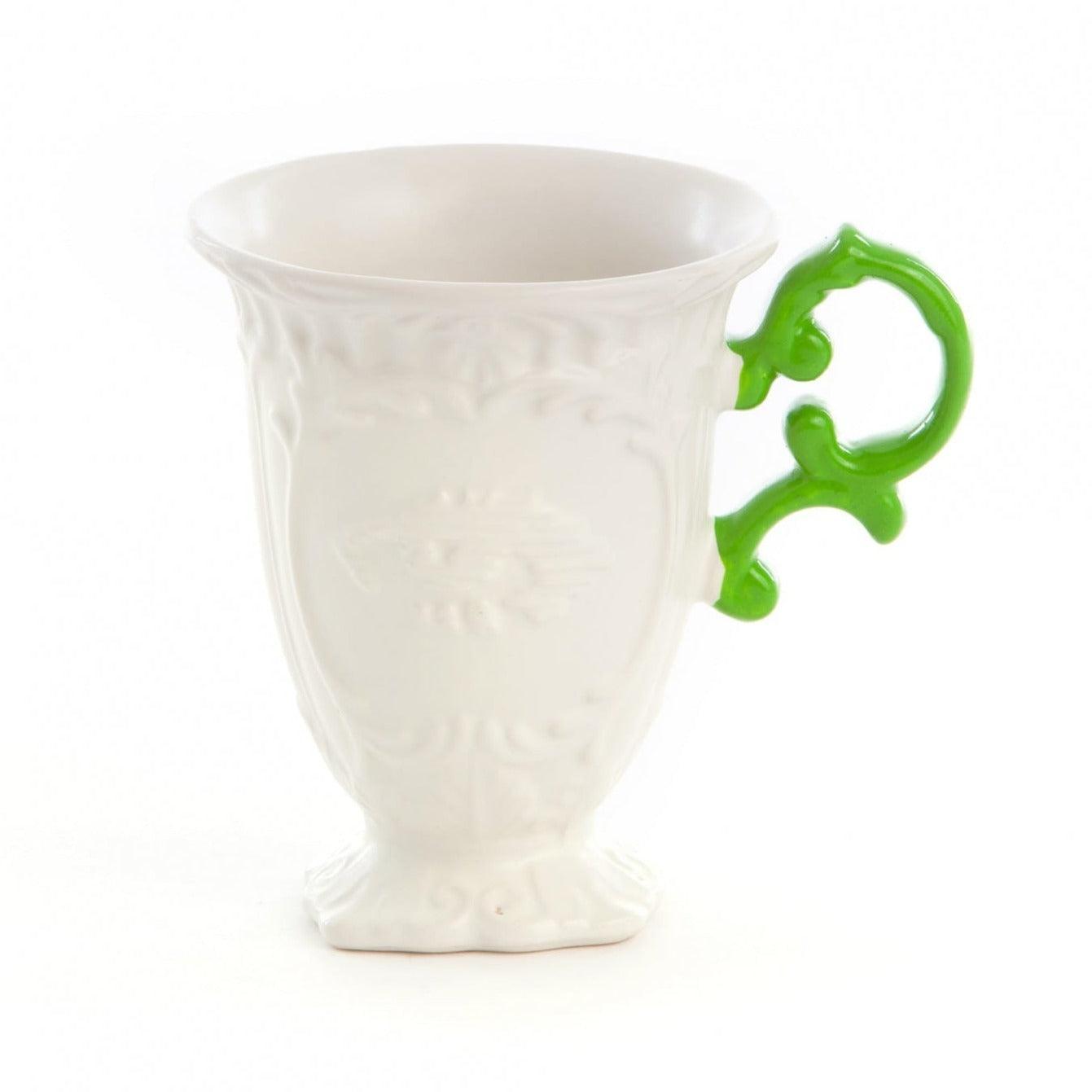 Kubek I-WARES I-MUG zielony Seletti Eye on Design