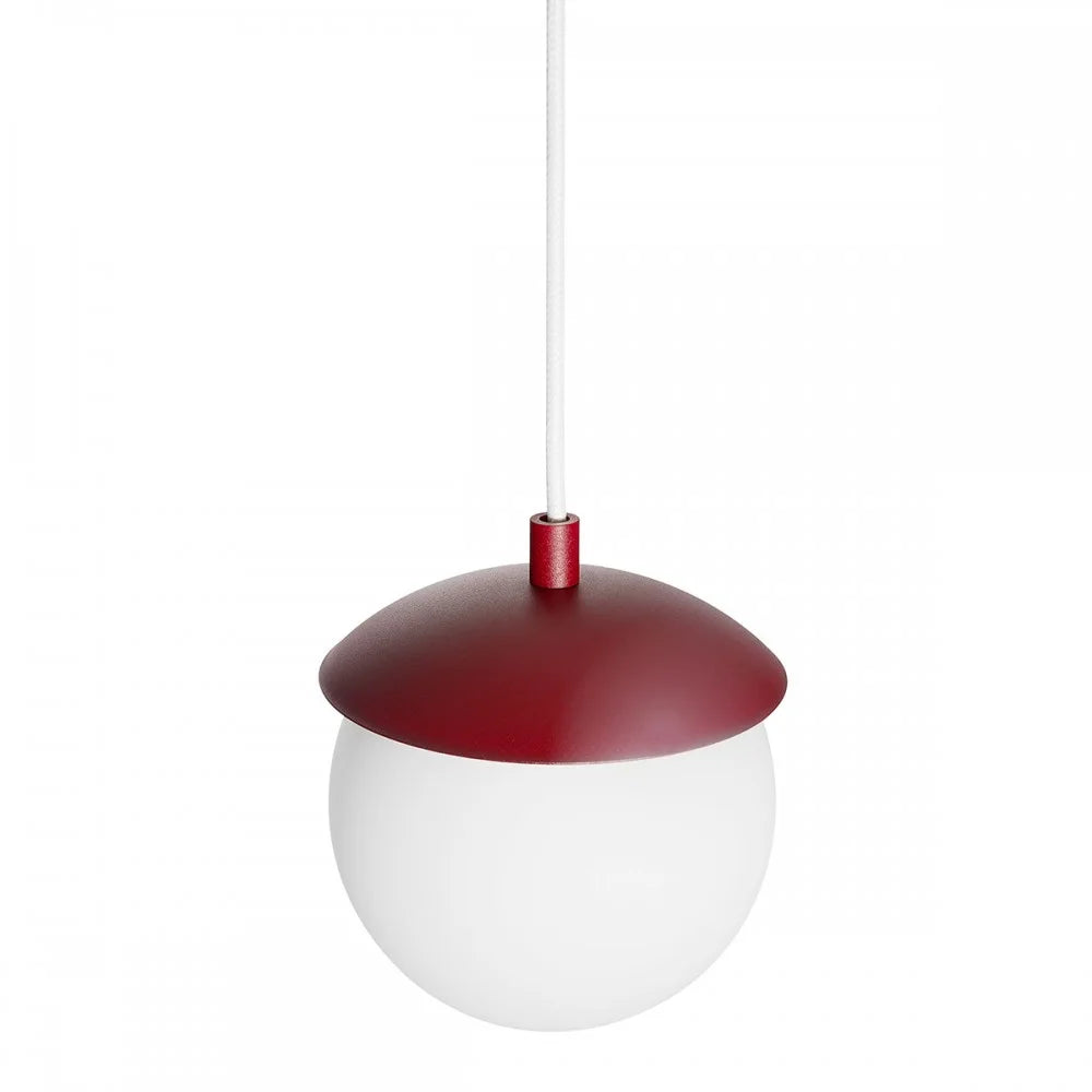 KUUL burgundy pendant lamp