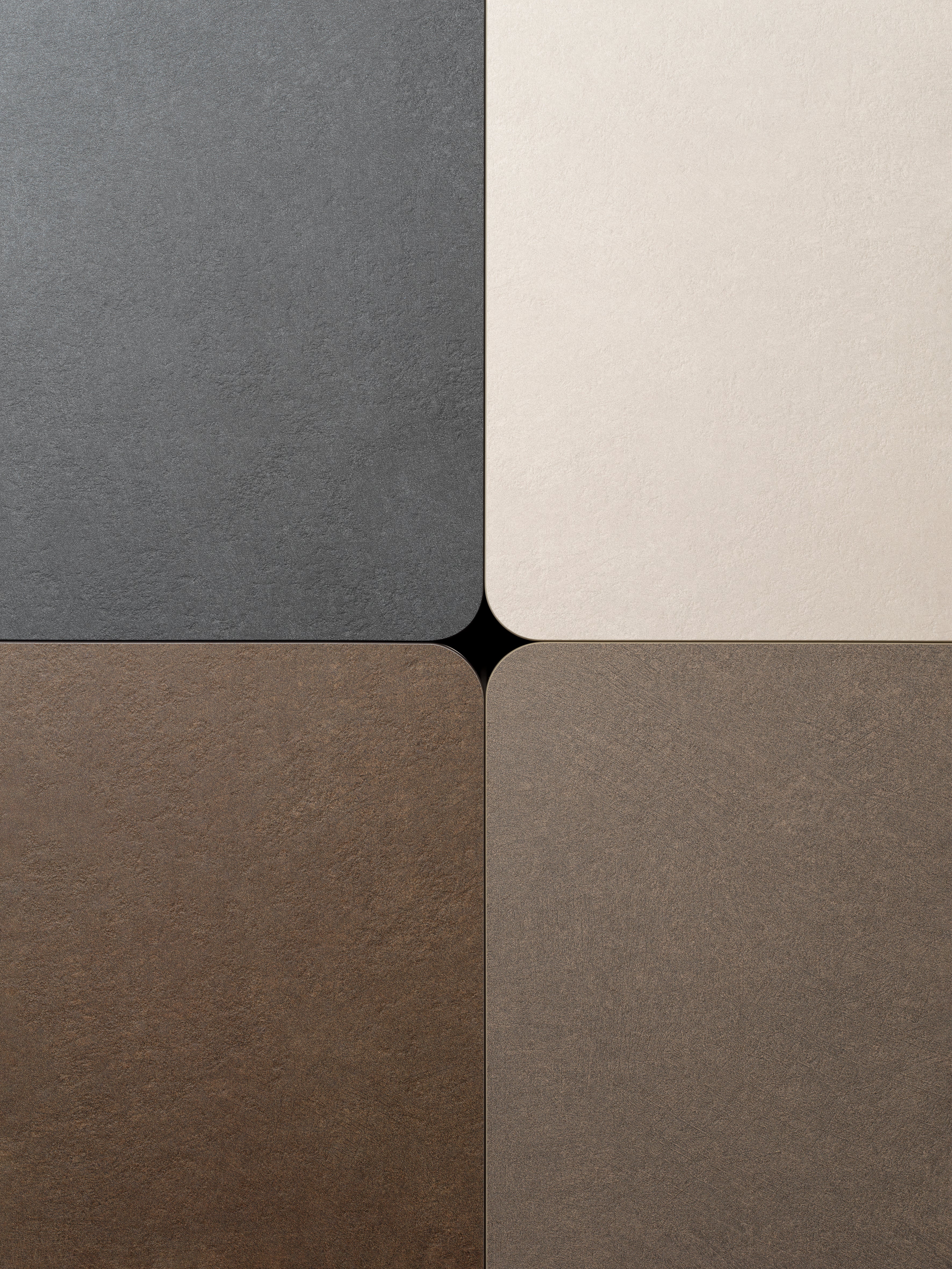 Quadratischer Außentisch PIAVE taupe