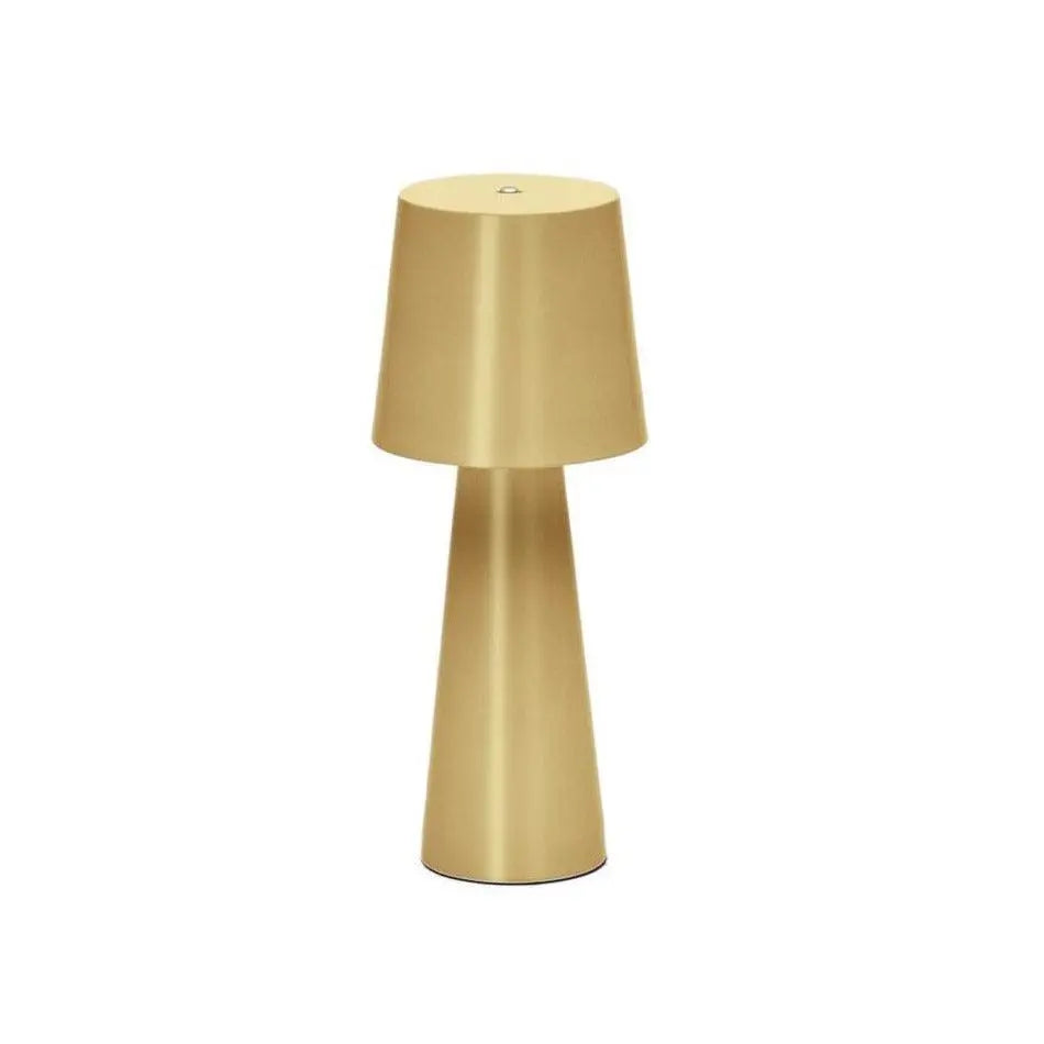Lampa akumulatorowa ARENYS złoty – metal