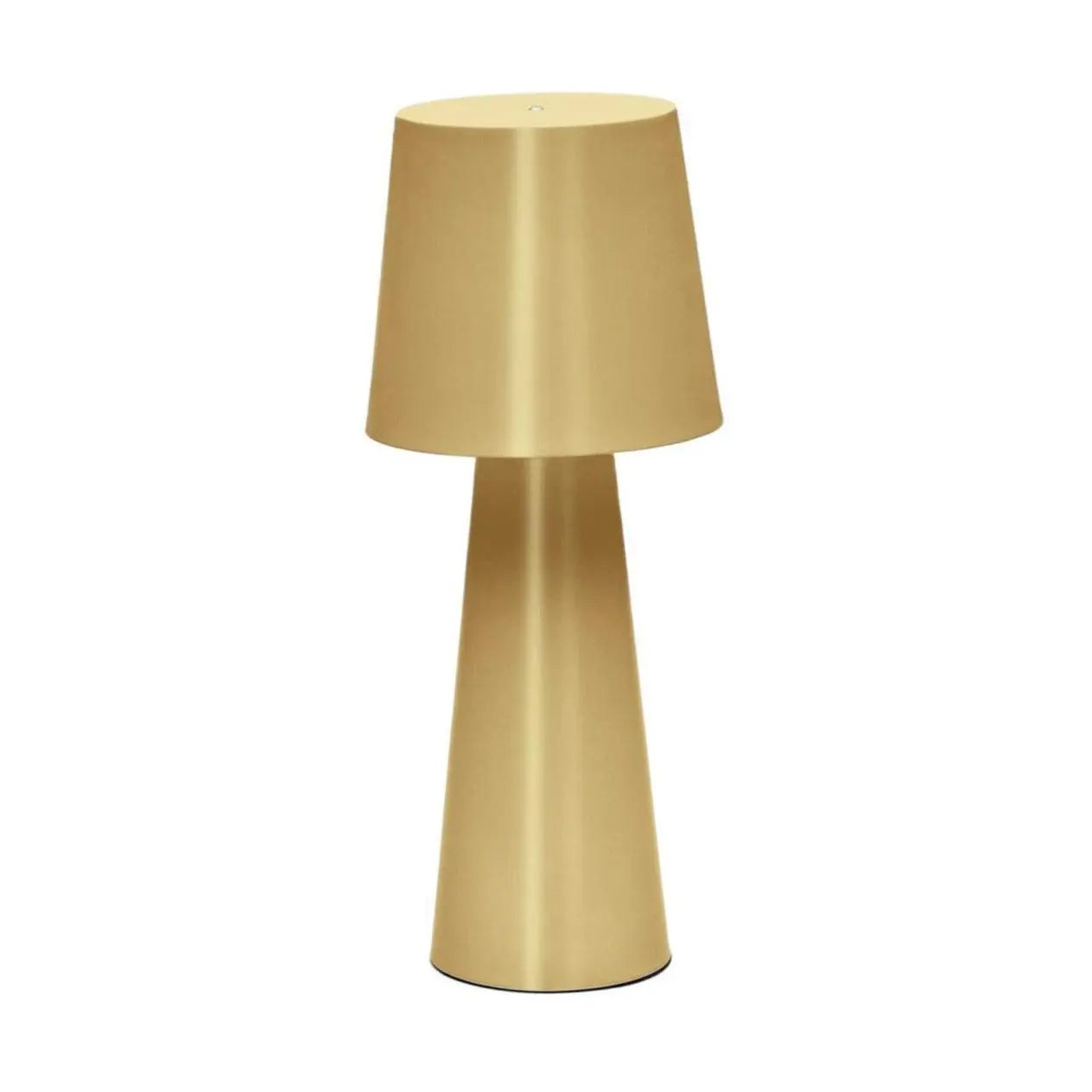 Lampa akumulatorowa ARENYS złoty – metal, Kave Home