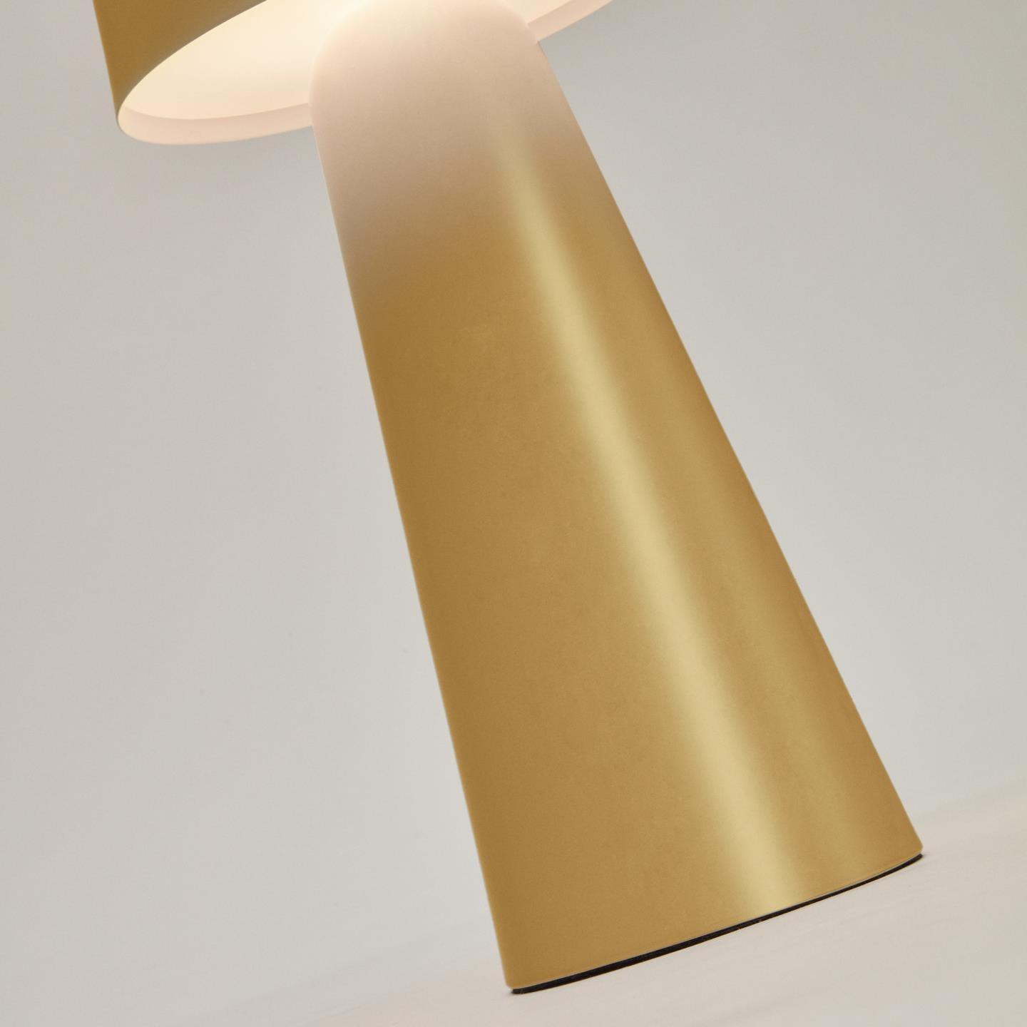 Lampa akumulatorowa ARENYS złoty La Forma Eye on Design