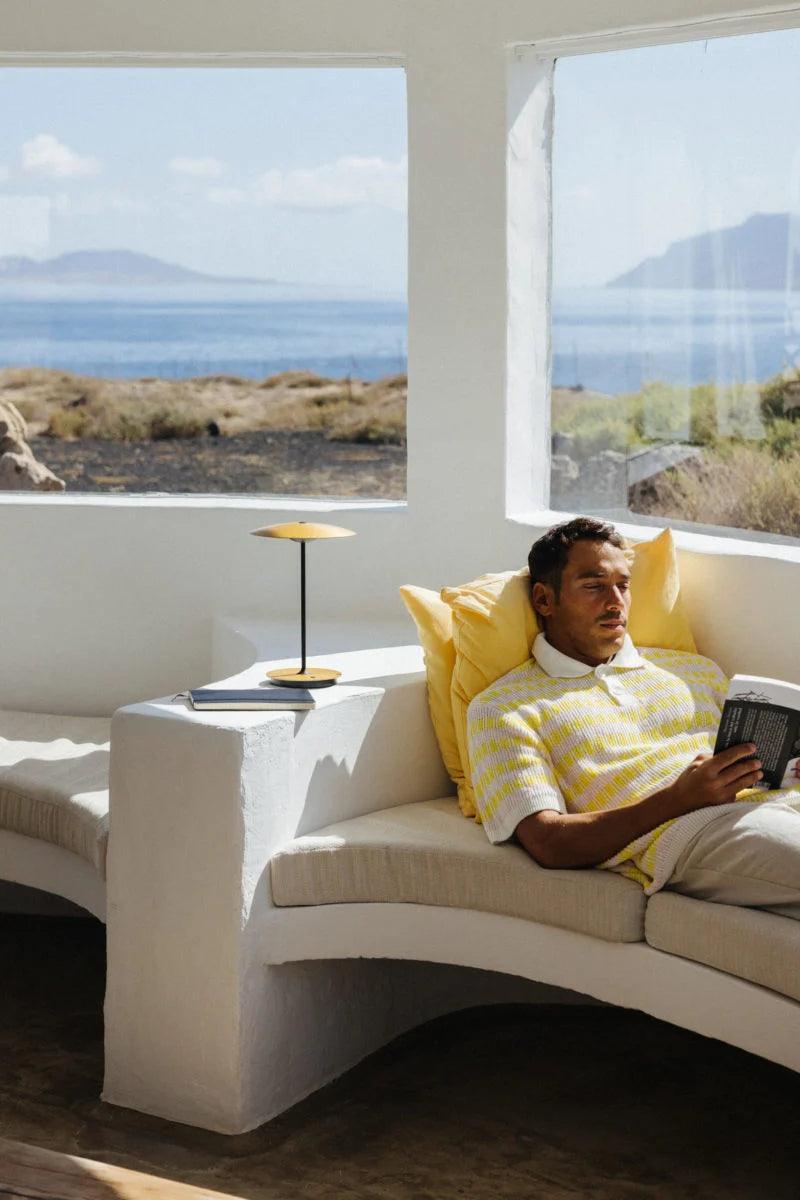 Lampa akumulatorowa GINGER mosiężny Marset Eye on Design