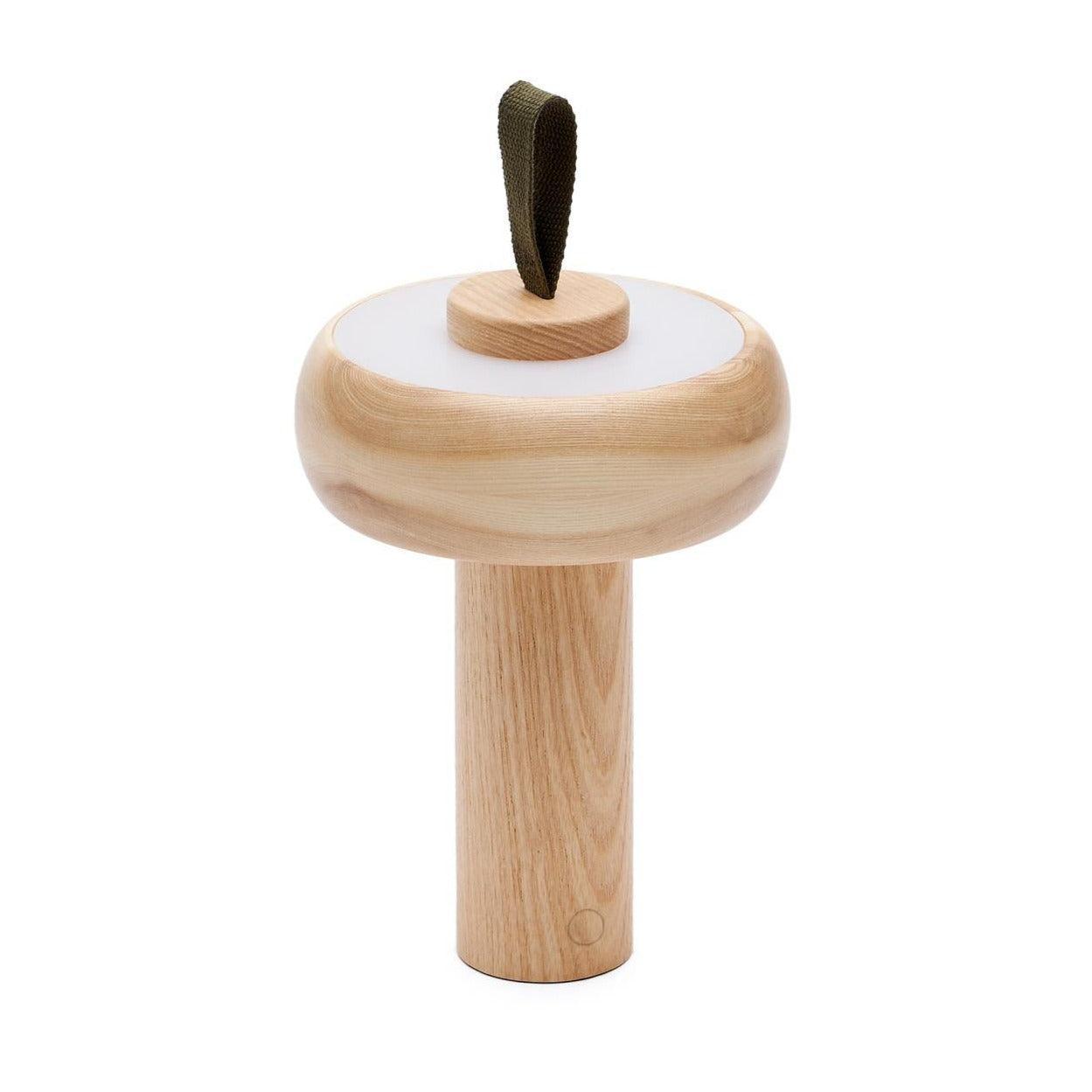 Lampa akumulatorowa LUBA lite drewno jesionowe La Forma Eye on Design