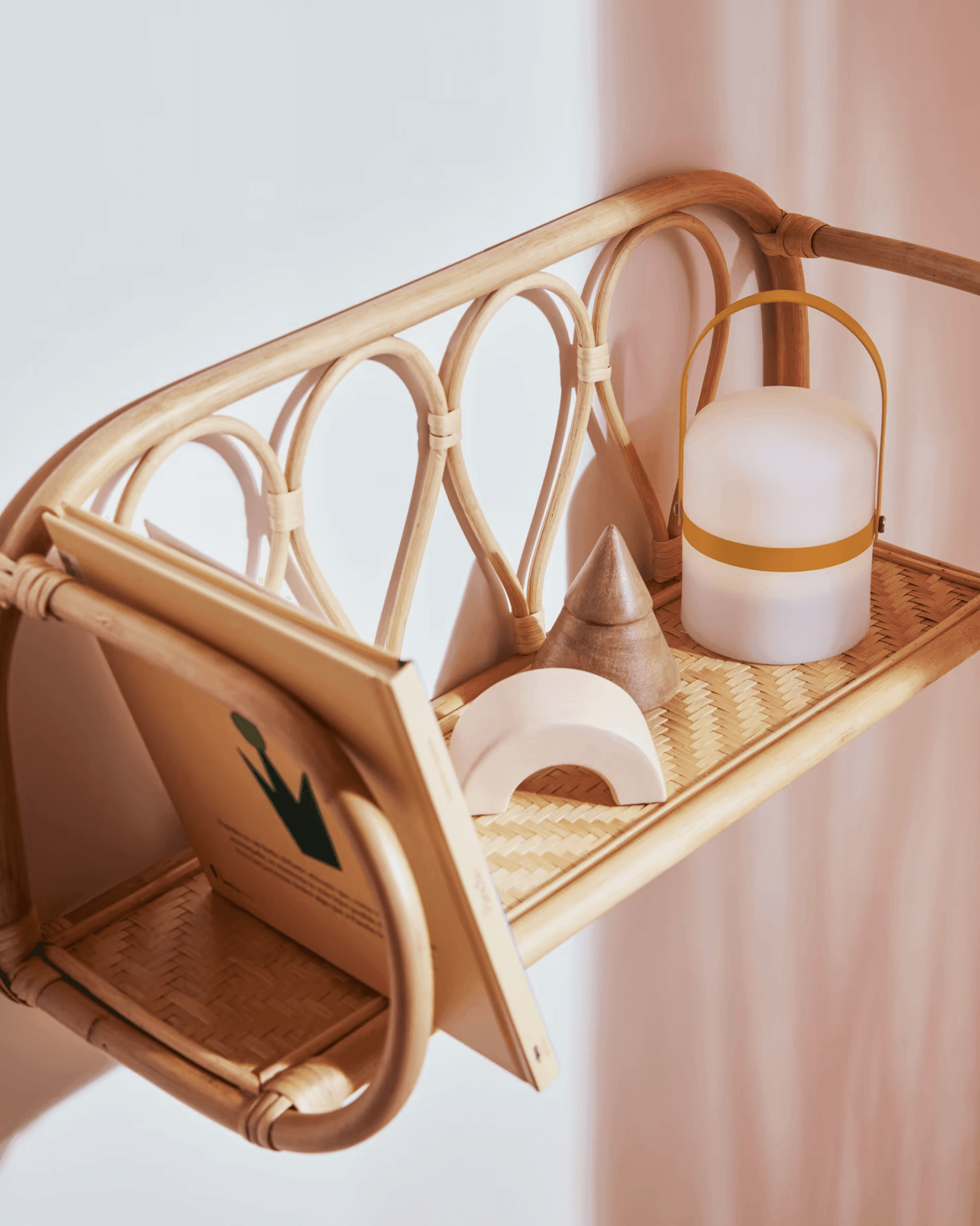 Lampa akumulatorowa RIDLEY MINI musztardowy La Forma Eye on Design