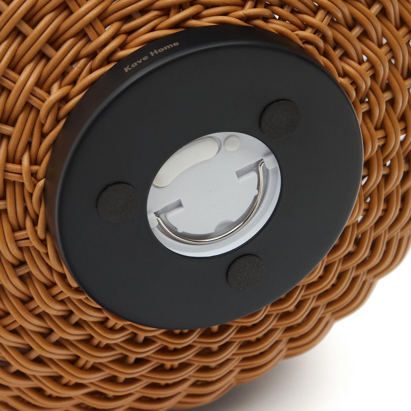 Lampa akumulatorowa SARANELLA brązowy rattan La Forma Eye on Design