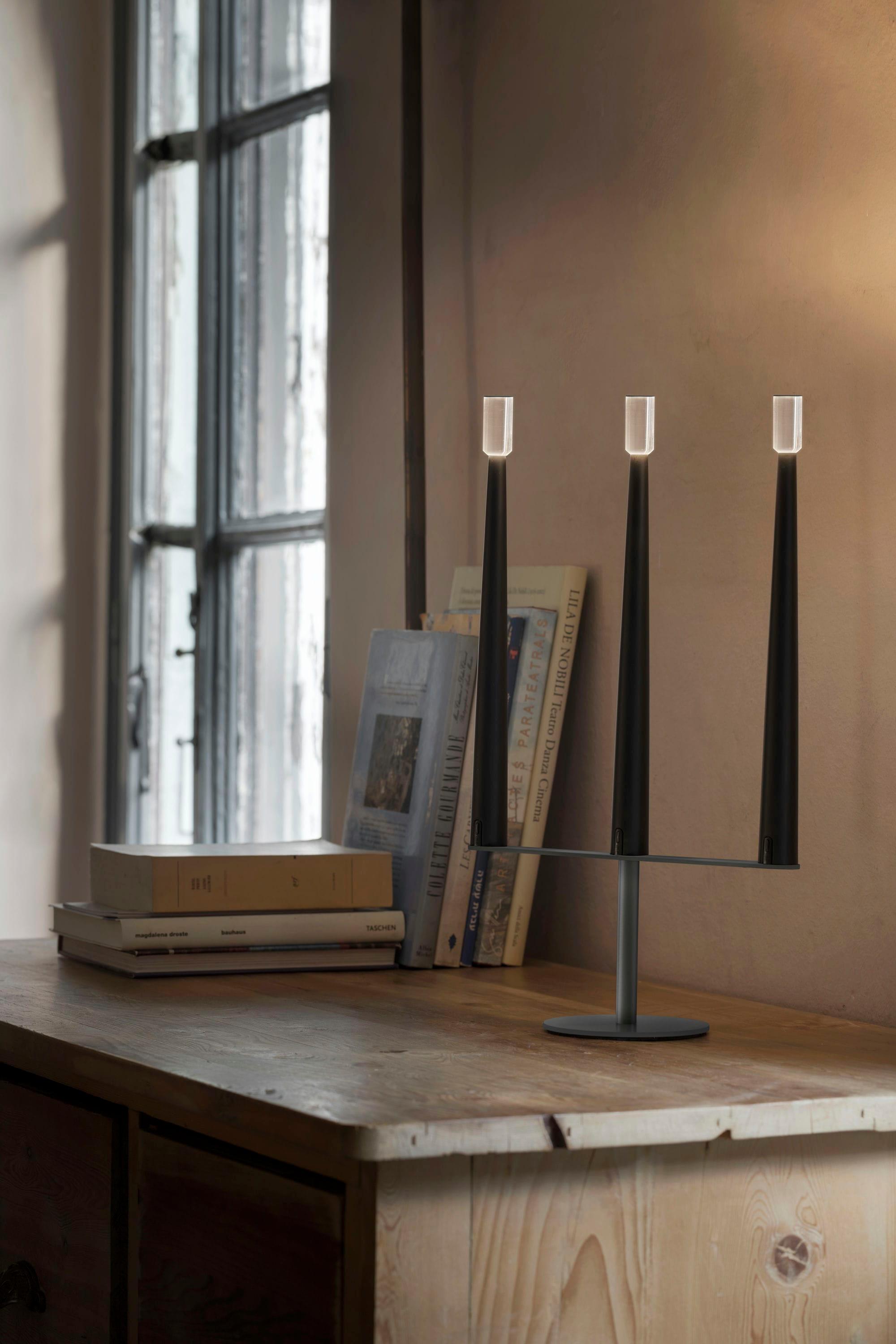 Lampa akumulatorowa SORRENTO biały – metal