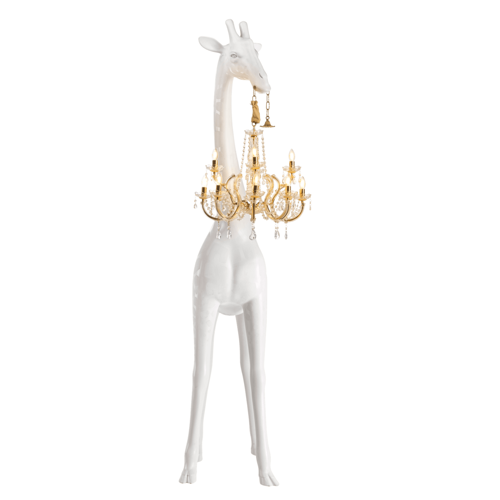 Lampa GIRAFFE IN LOVE M biała Qeeboo Eye on Design