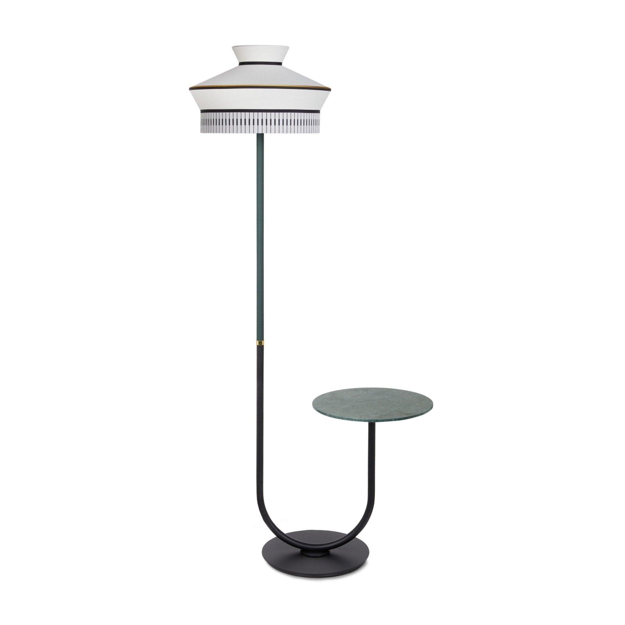Lampa i stolik CALYPSO MARTINIQUE kremowy Contardi Eye on Design