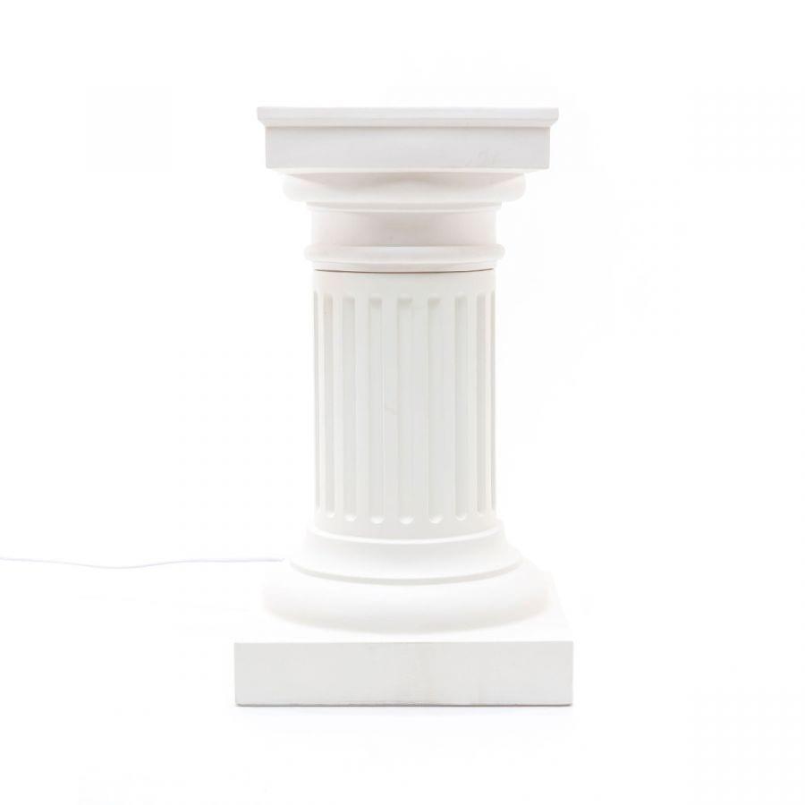 Lampa i stolik LAS VEGAS biały Seletti Eye on Design