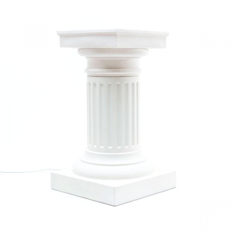 Lampa i stolik LAS VEGAS biały Seletti Eye on Design