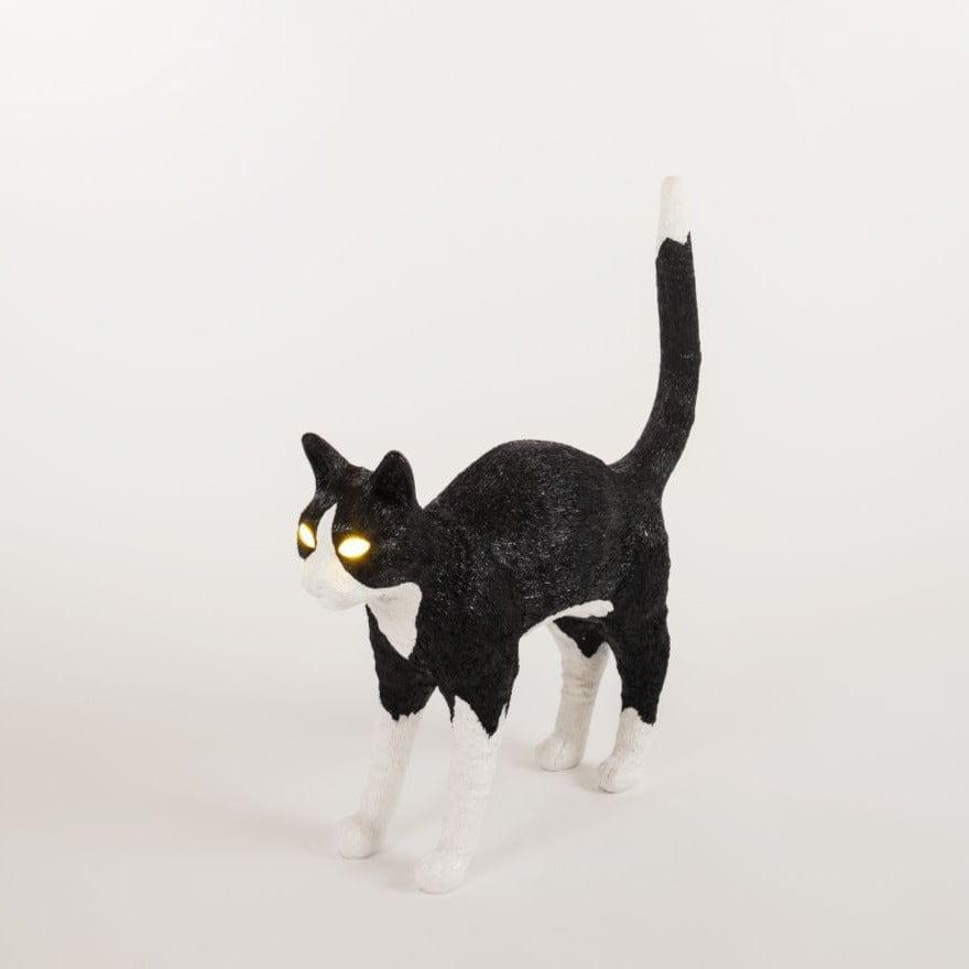 Lampa JOBBY THE CAT biało-czarny Seletti Eye on Design