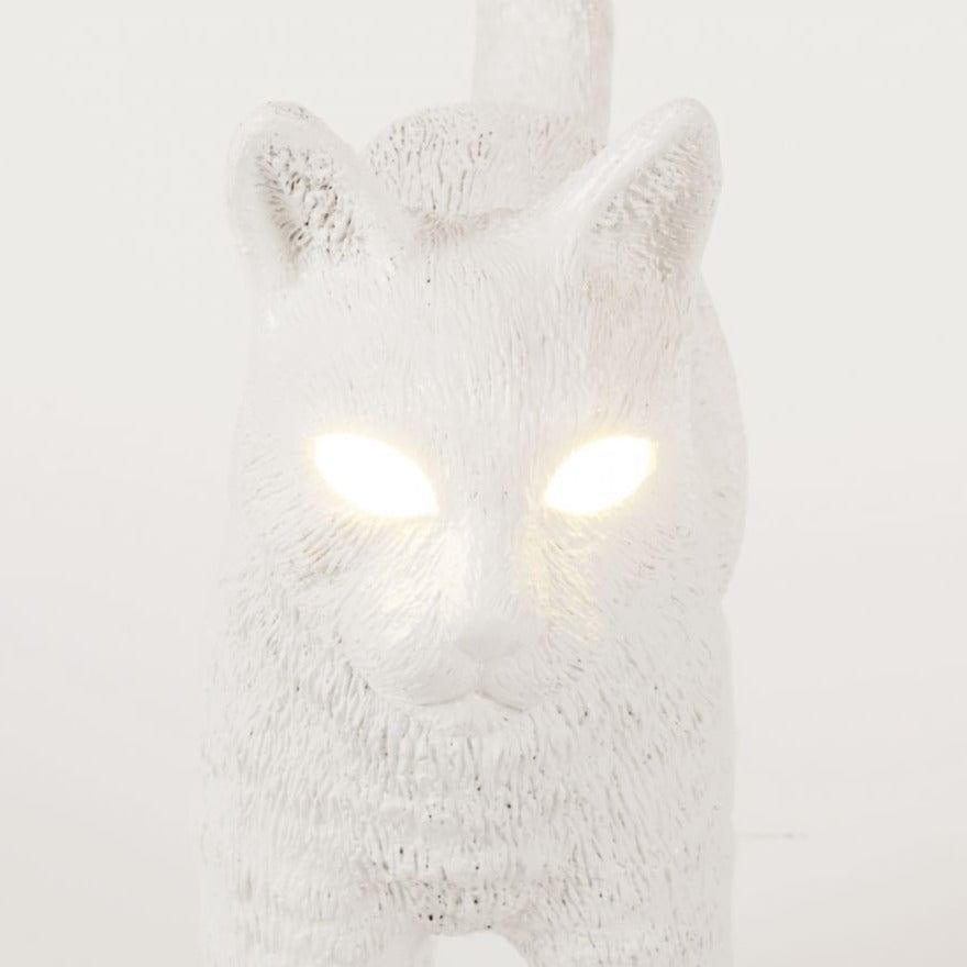 Lampa JOBBY THE CAT biały Seletti Eye on Design