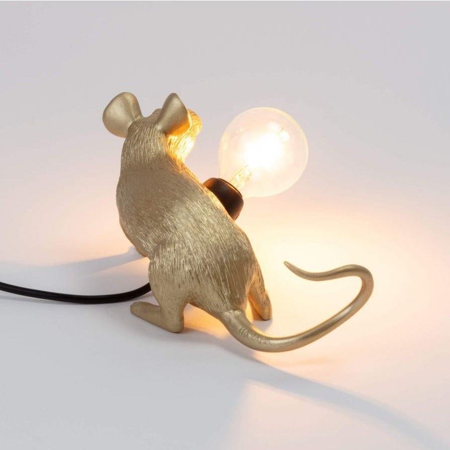 Lampa MOUSE LOP złoty Seletti Eye on Design
