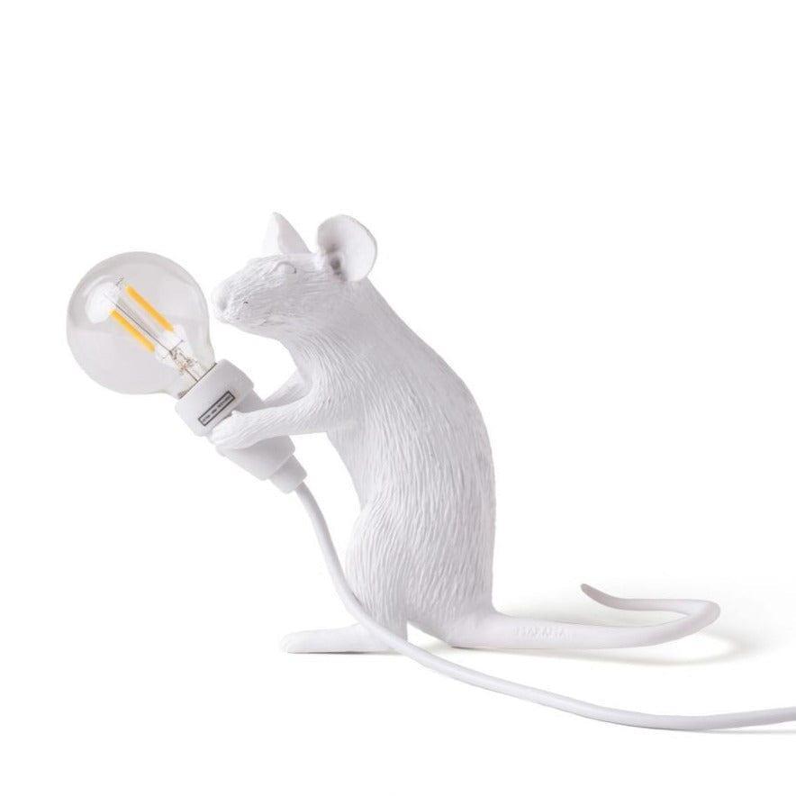 Lampa MOUSE MAC biały Seletti Eye on Design