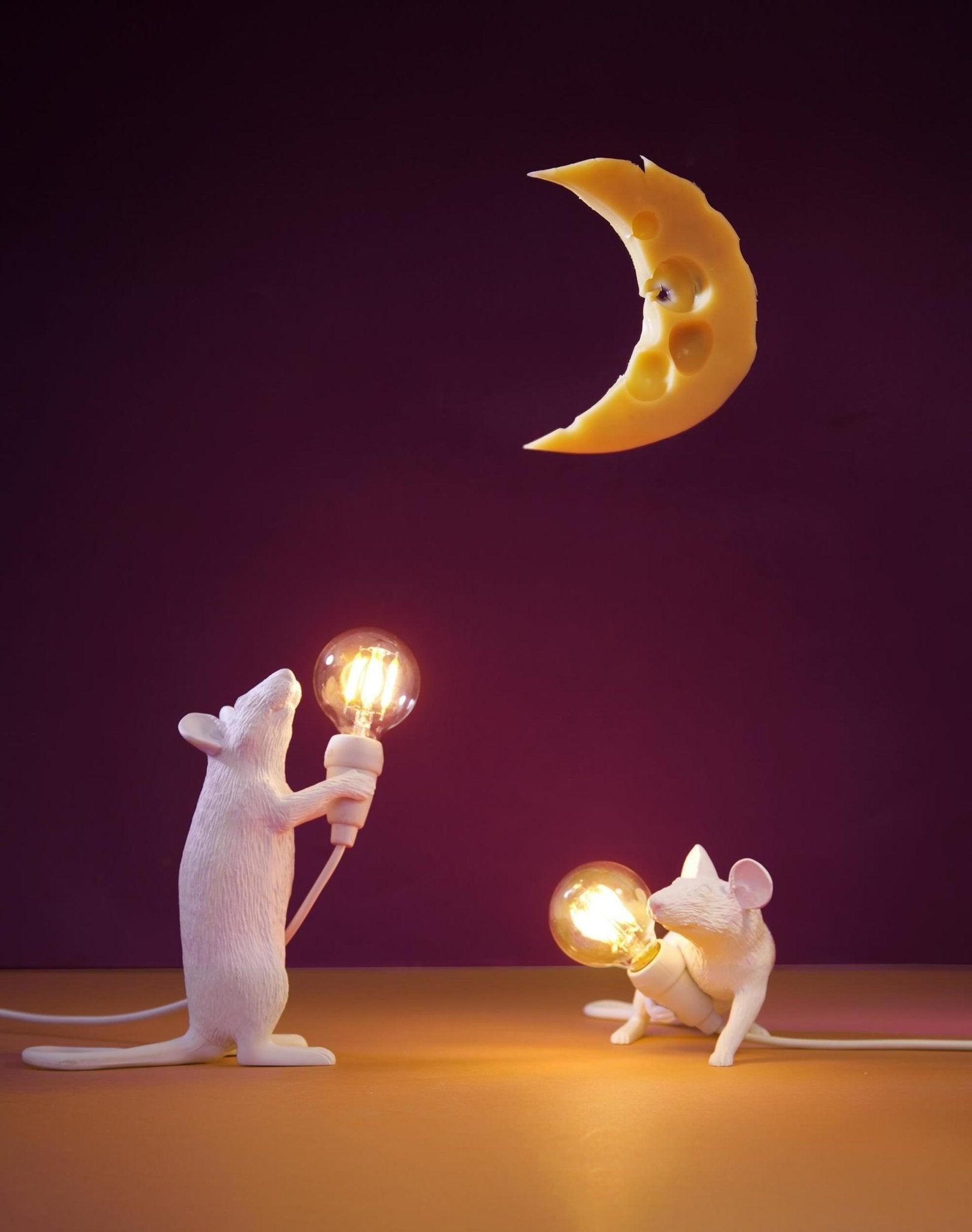 Lampa MOUSE STEP biały Seletti Eye on Design