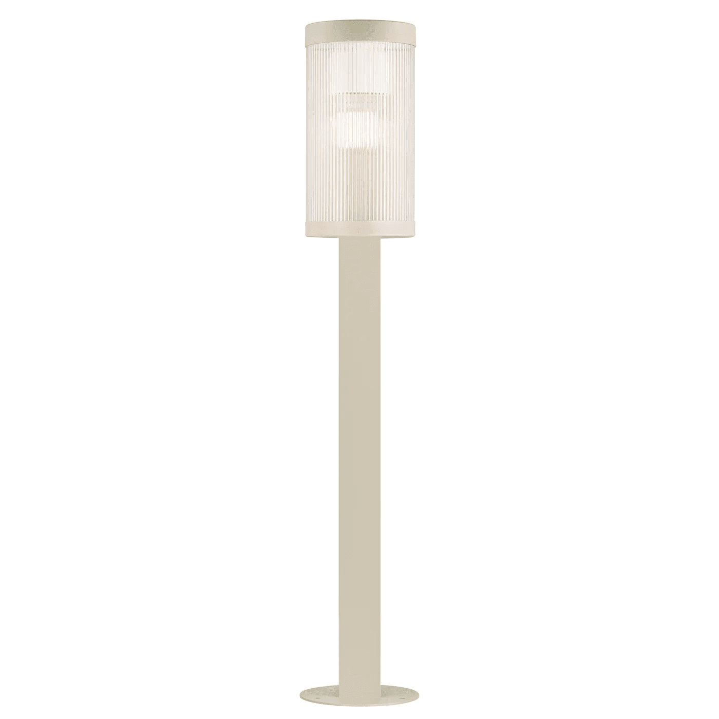 Lampa ogrodowa COUPAR piaskowy – szkło