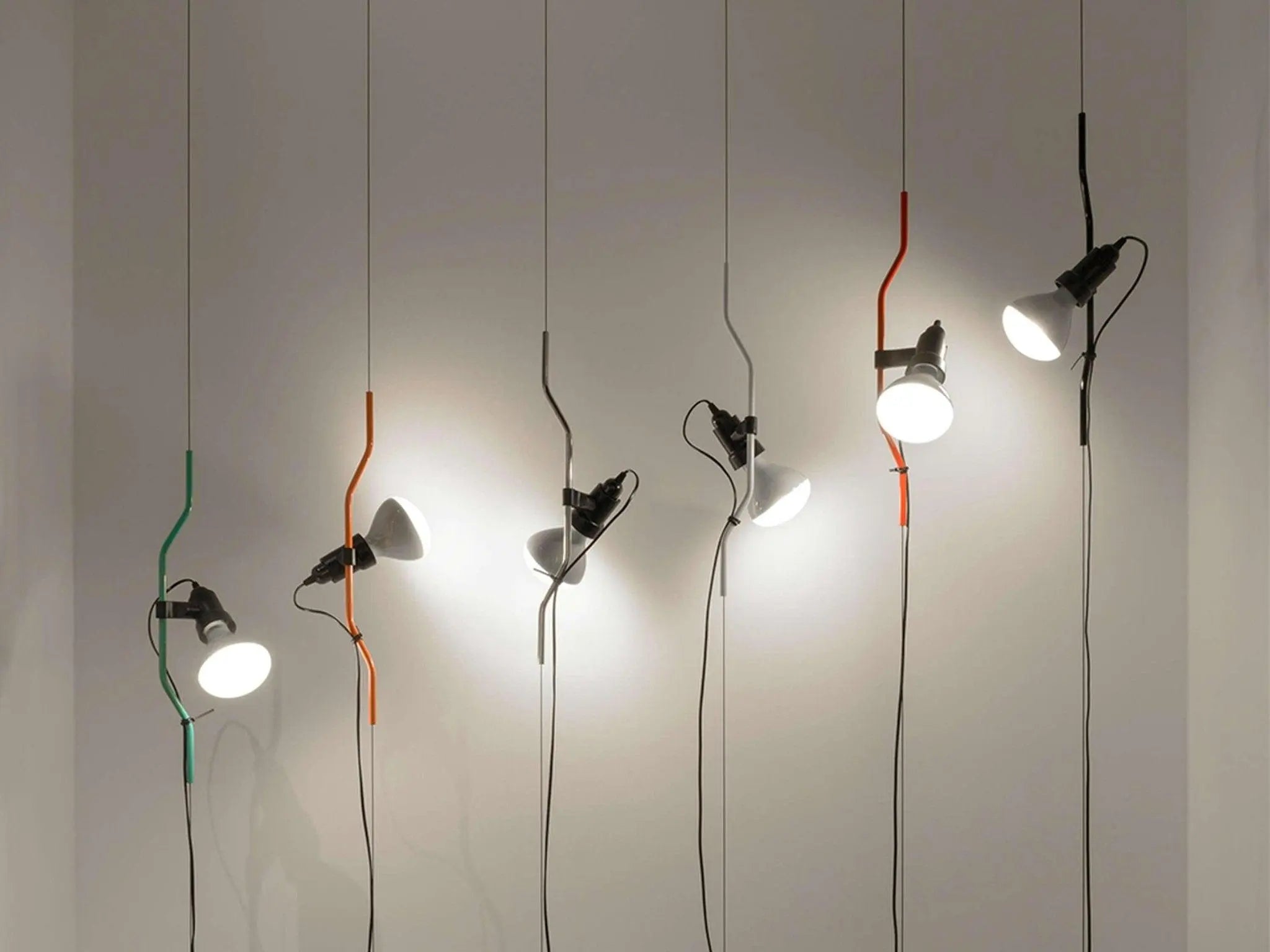 Lampa PARENTESI biały – styl nowoczesny
