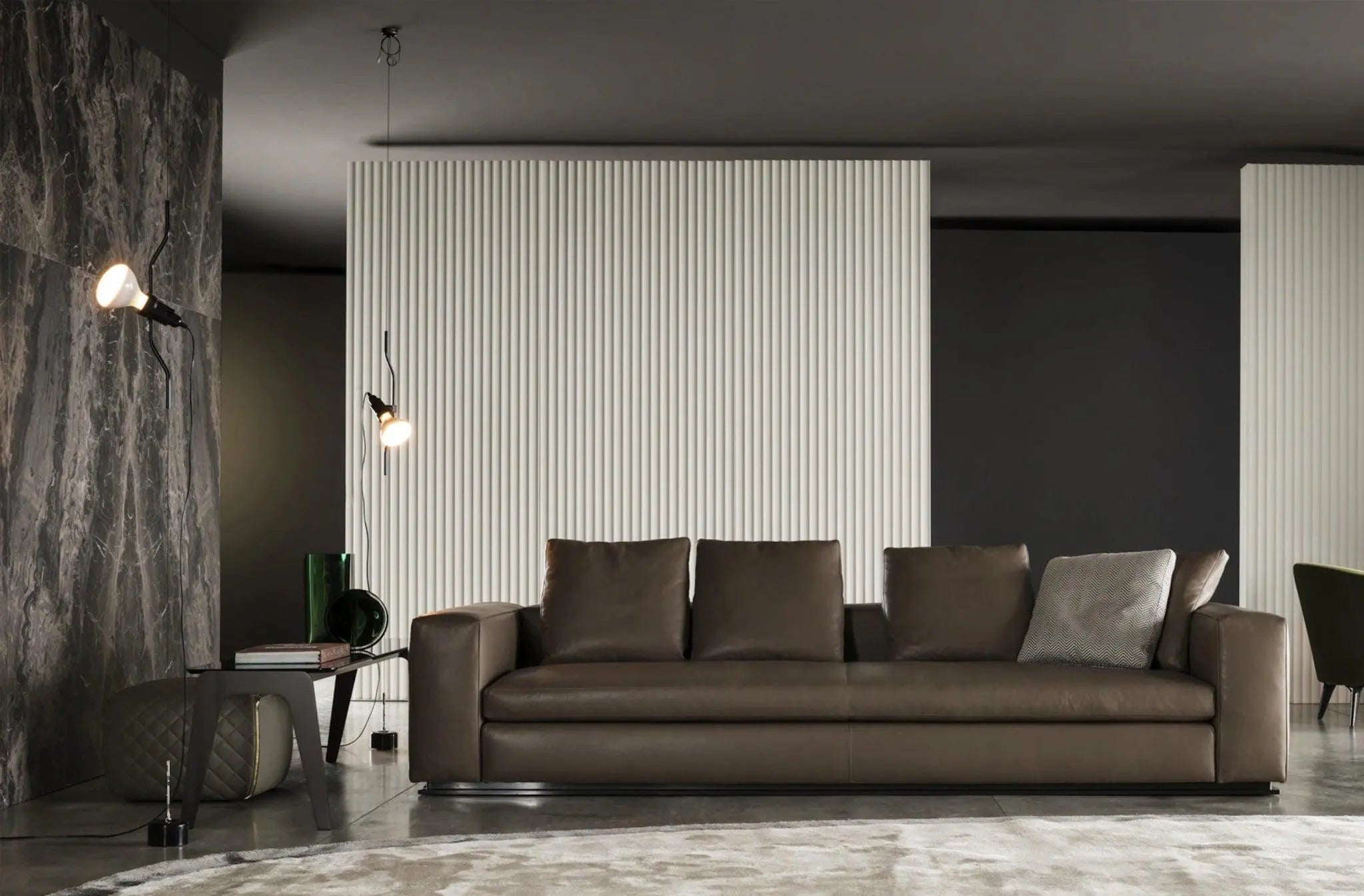 Lampa PARENTESI biały – styl nowoczesny