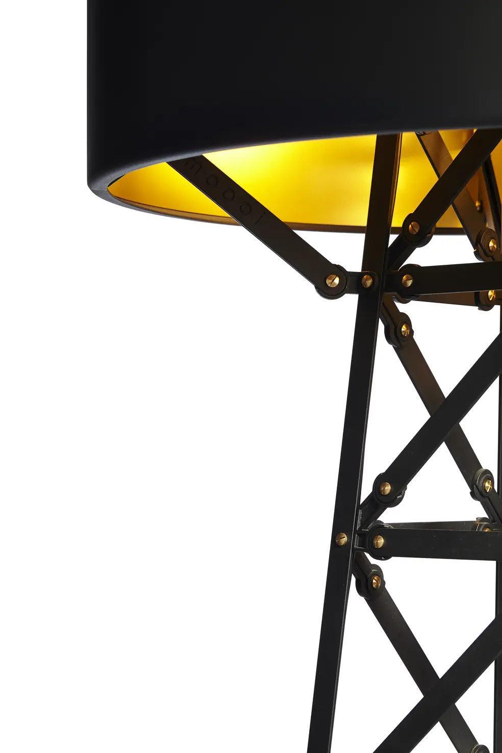 Lampa podłogowa CONSTRUCTION czarny Moooi Eye on Design